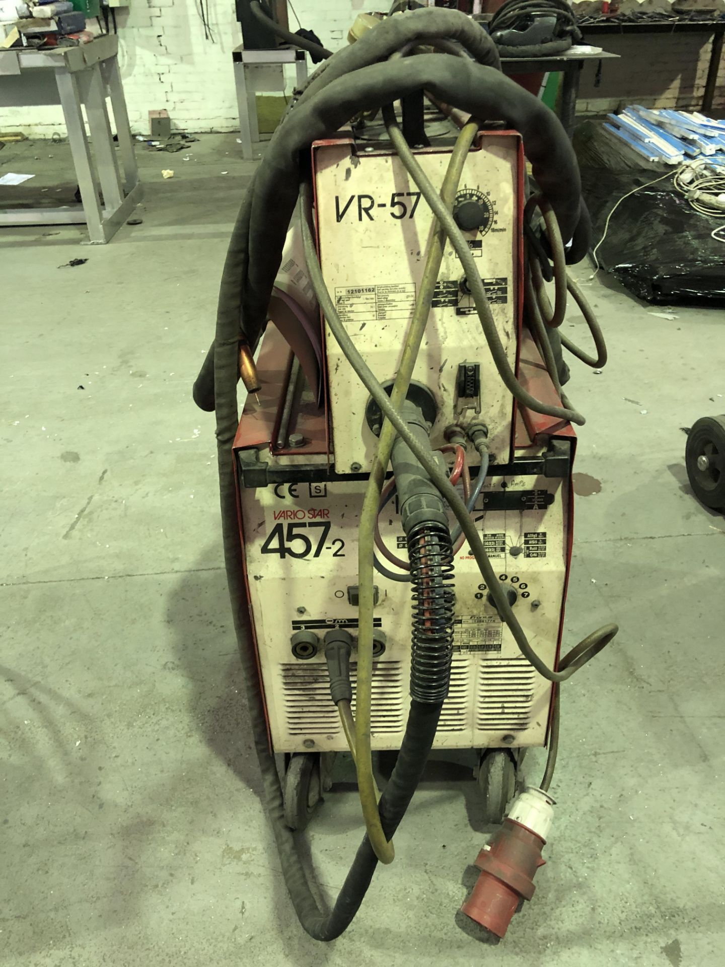 Fronius Mig Welder Vario Star 457-2 Serial No: 12061774 with Service Records (Please note: