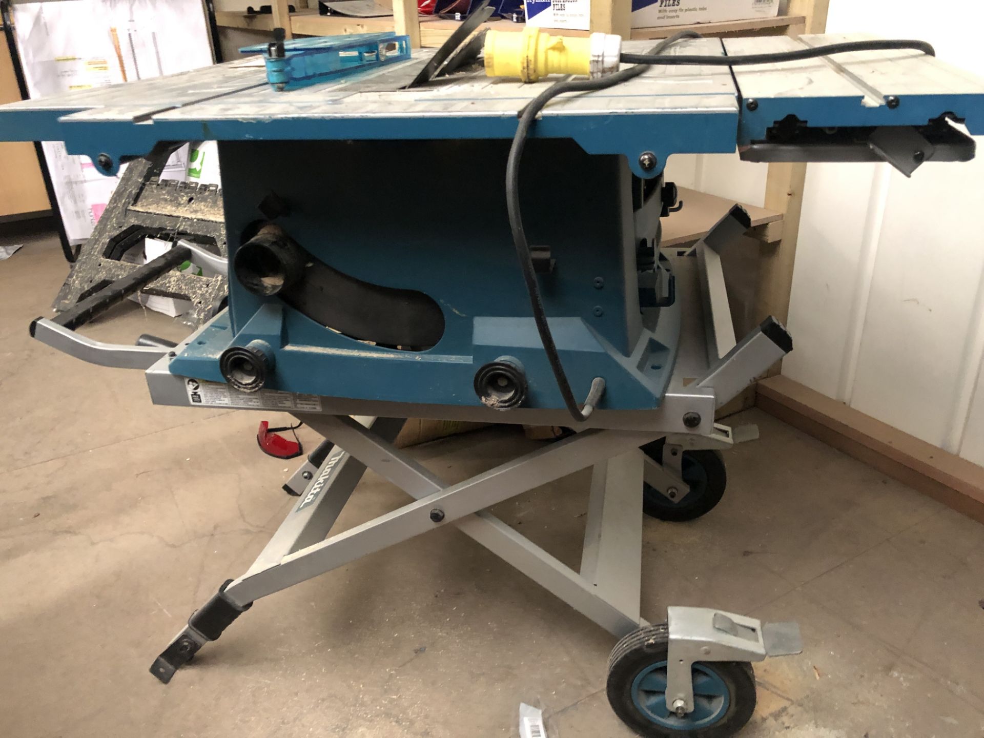 Matika Mobile Table Inclinable Saw MLT100 (2010) 110v Serial No: 30339 (Please Note: Collection by - Image 9 of 10