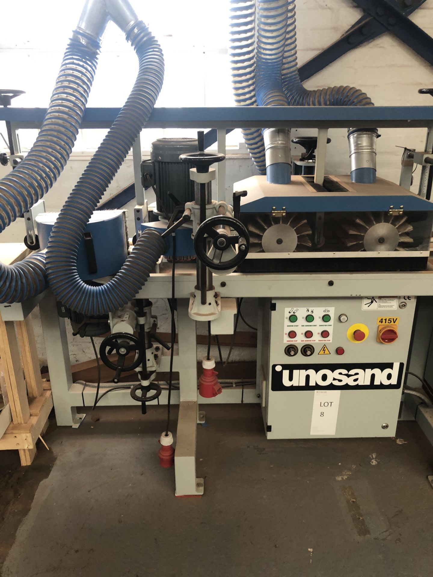 Unosand Model SL/300/55 Sanding Machine Serial No: H3074 (11/2016) 3phase(Please note: Item needs - Image 11 of 16