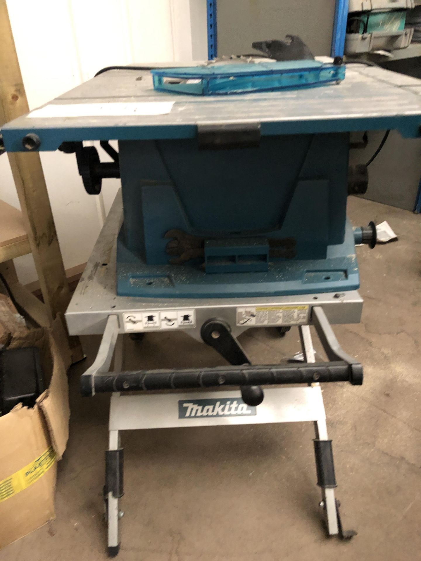 Matika Mobile Table Inclinable Saw MLT100 (2010) 110v Serial No: 30339 (Please Note: Collection by - Image 8 of 10