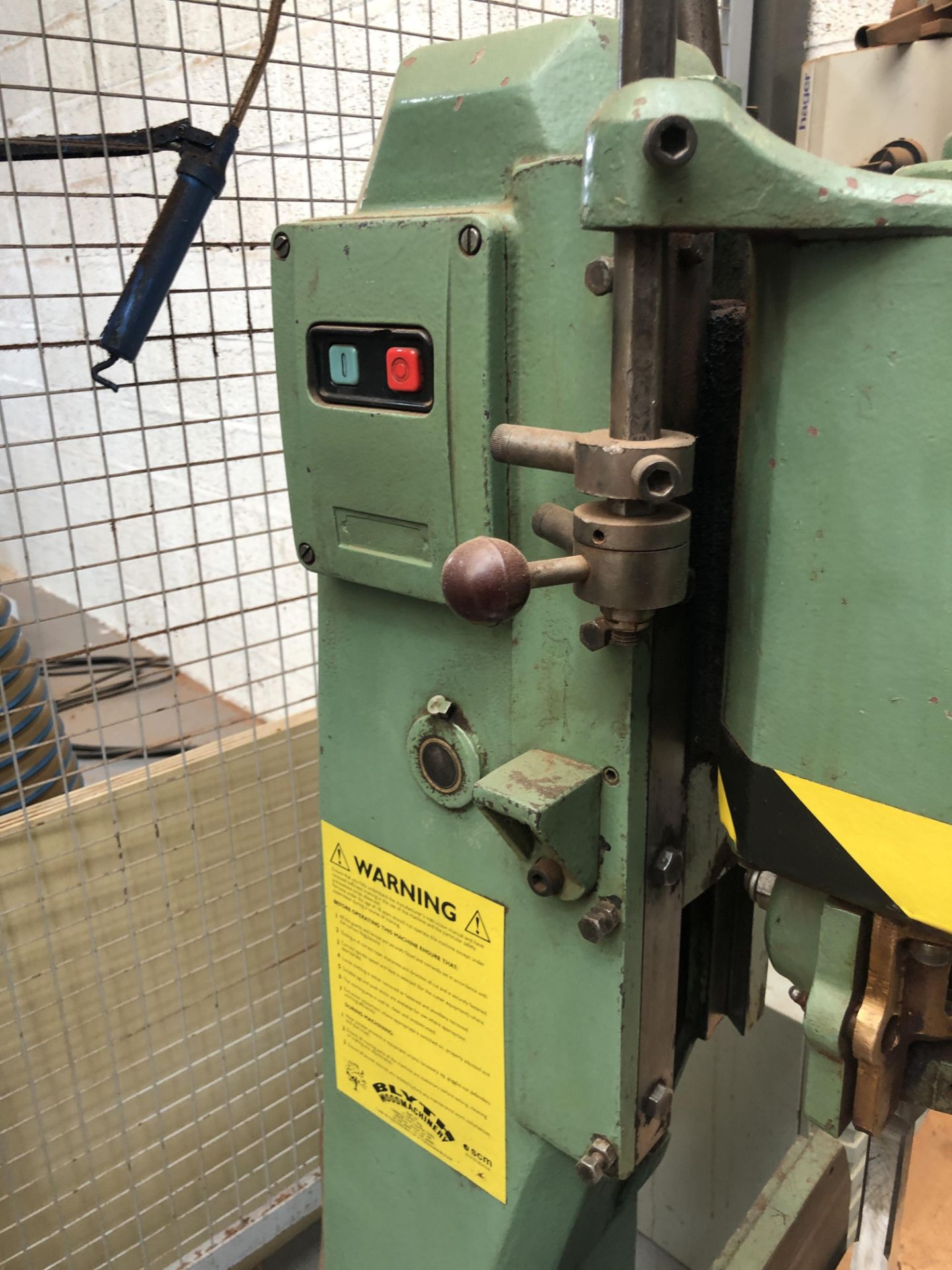 Wadkin Bursgreen U22/18 Chisel Morticer Serial No: 76442 3phase(Please note: Item needs electrical - Image 11 of 13