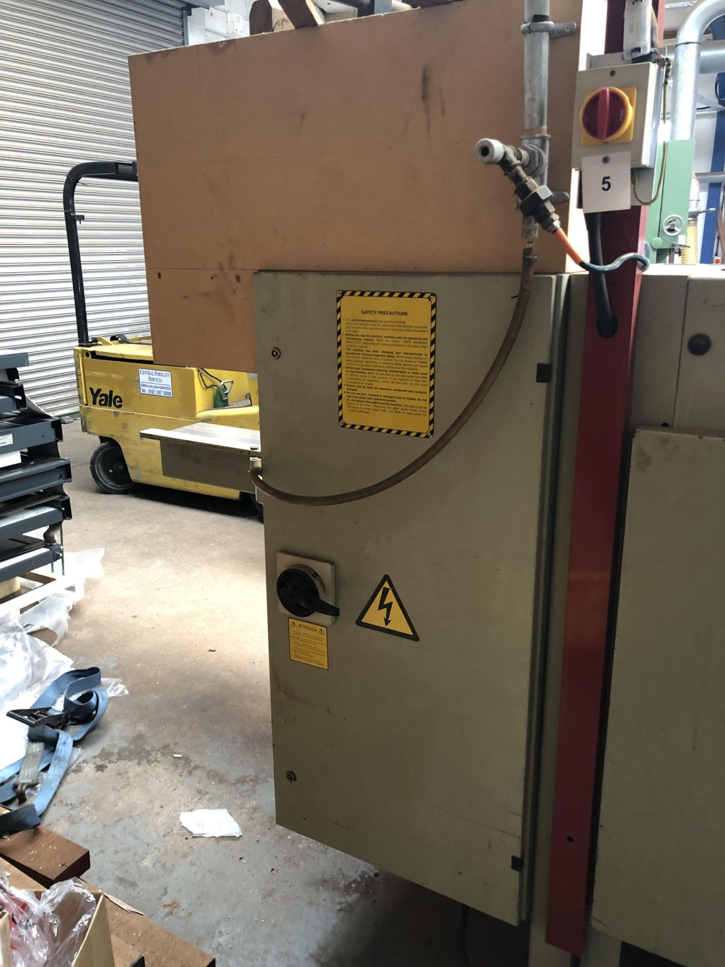 SCM Compact 23 four Sided Planer / Moulder Serial No: AB112396 (1997) 3phase (Please note: Item - Image 26 of 28
