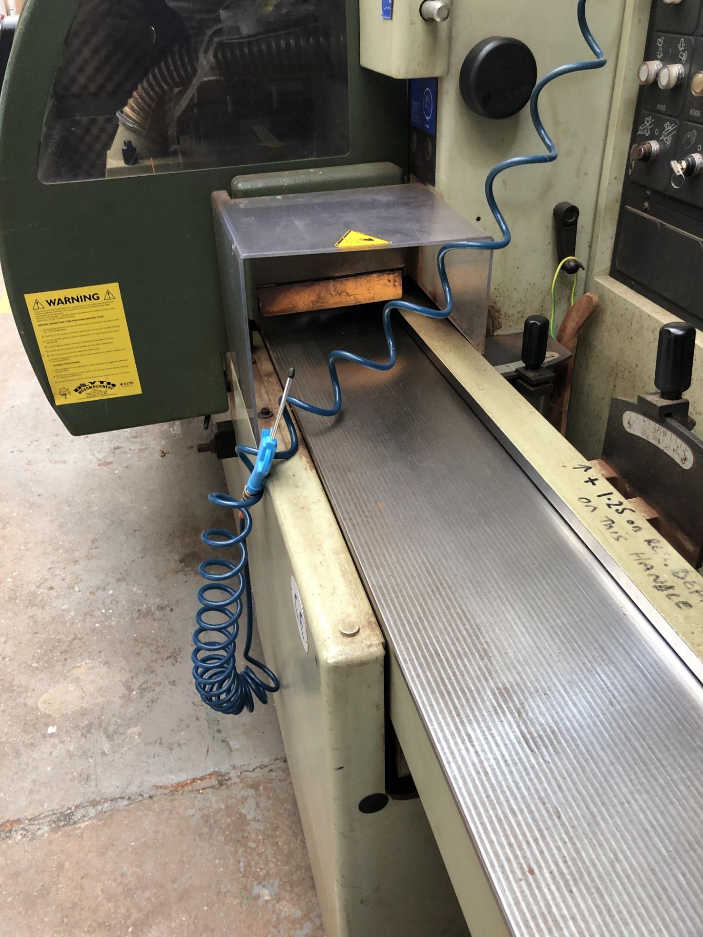 SCM Compact 23 four Sided Planer / Moulder Serial No: AB112396 (1997) 3phase (Please note: Item - Image 11 of 28