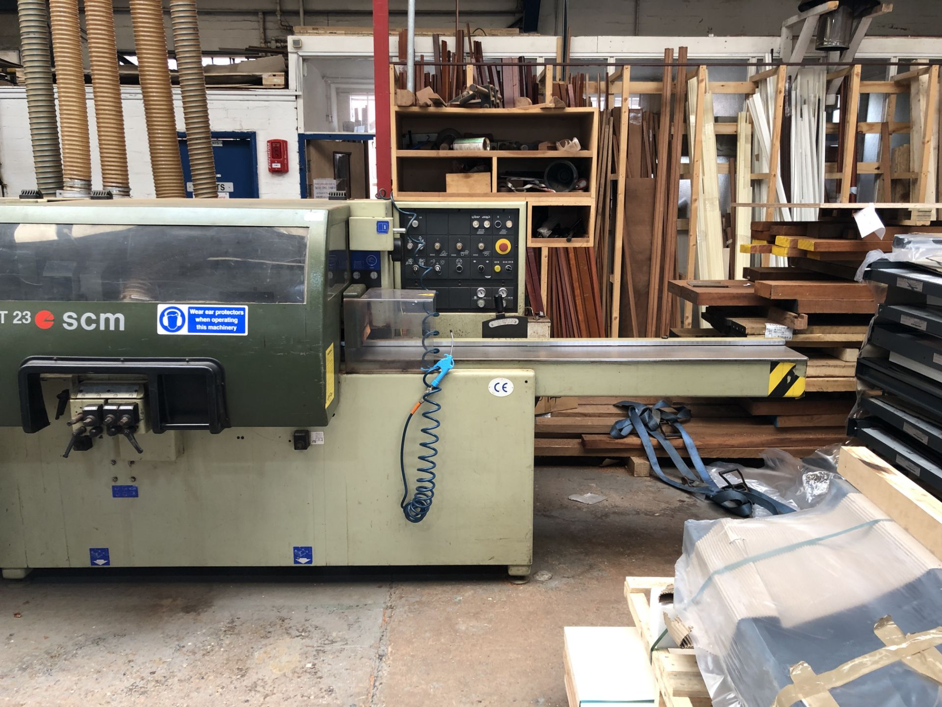 SCM Compact 23 four Sided Planer / Moulder Serial No: AB112396 (1997) 3phase (Please note: Item - Image 6 of 28