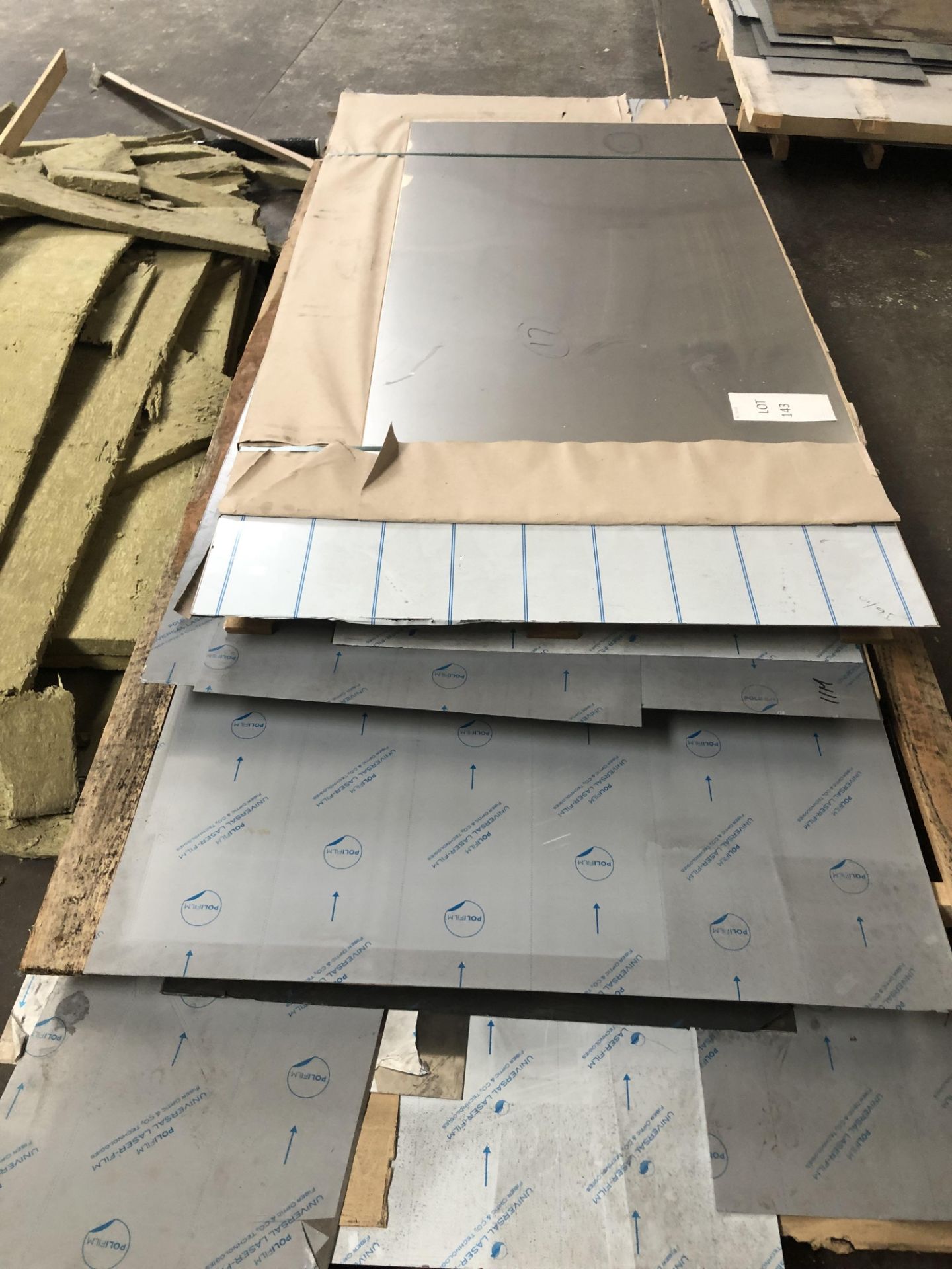 Pallet of Various Stainless Steel Sheets (Please note: Collection by appointment Wednesday 27th or - Image 3 of 3