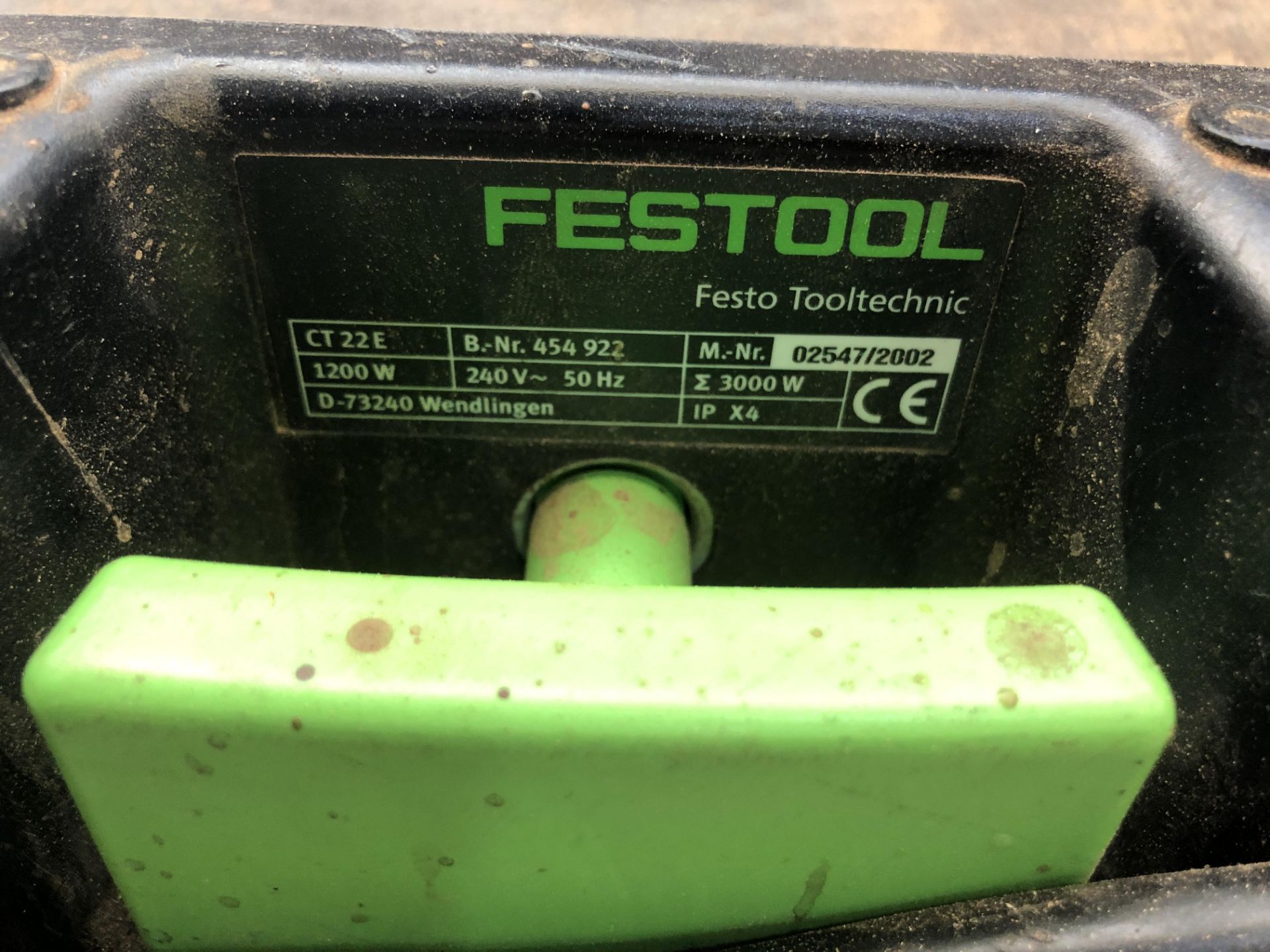 Festool GT22E Extractor Cabinet (Please note: Collection by appointment Wednesday 27th March From - Image 4 of 5