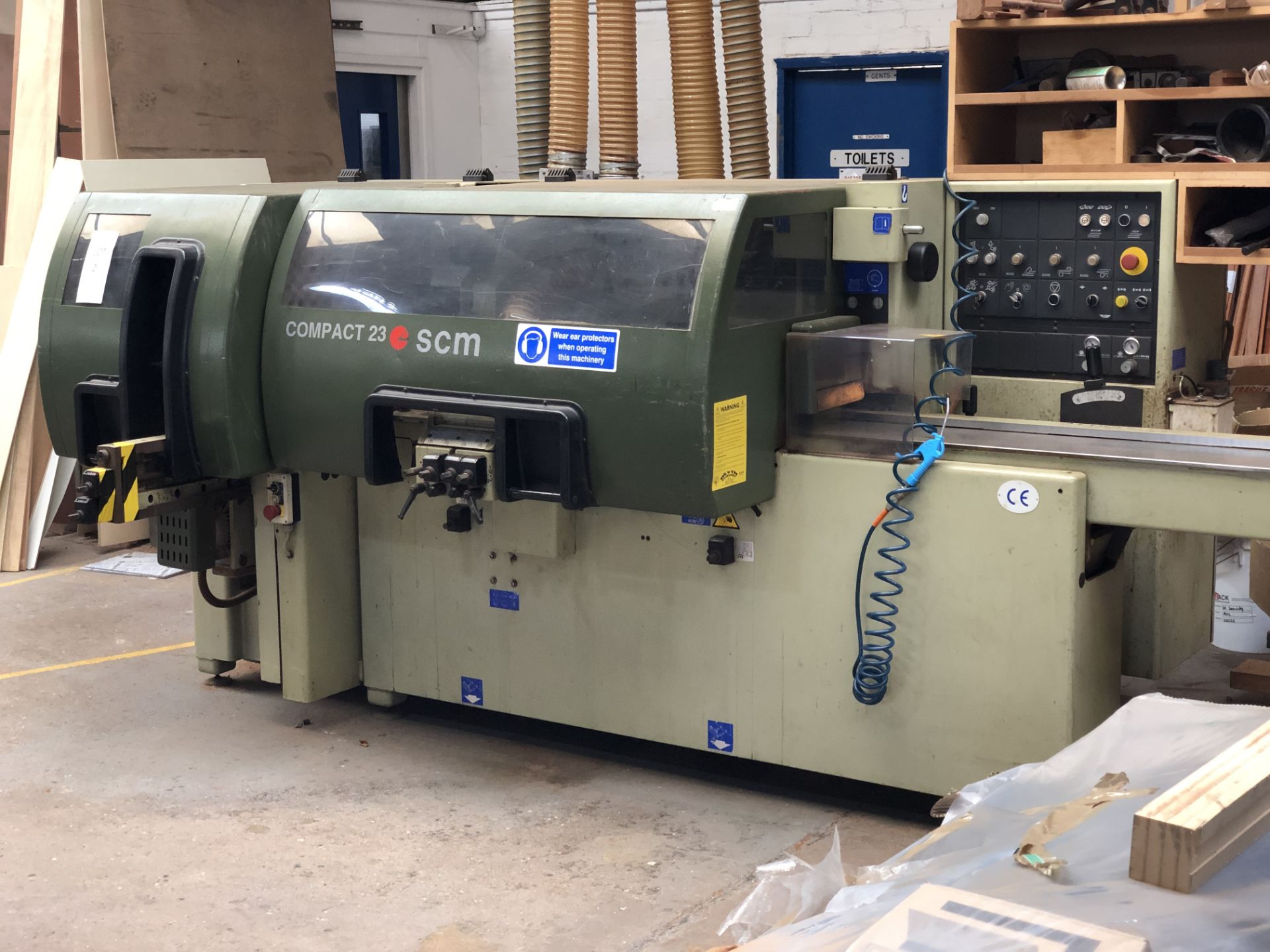 SCM Compact 23 four Sided Planer / Moulder Serial No: AB112396 (1997) 3phase (Please note: Item - Image 4 of 28