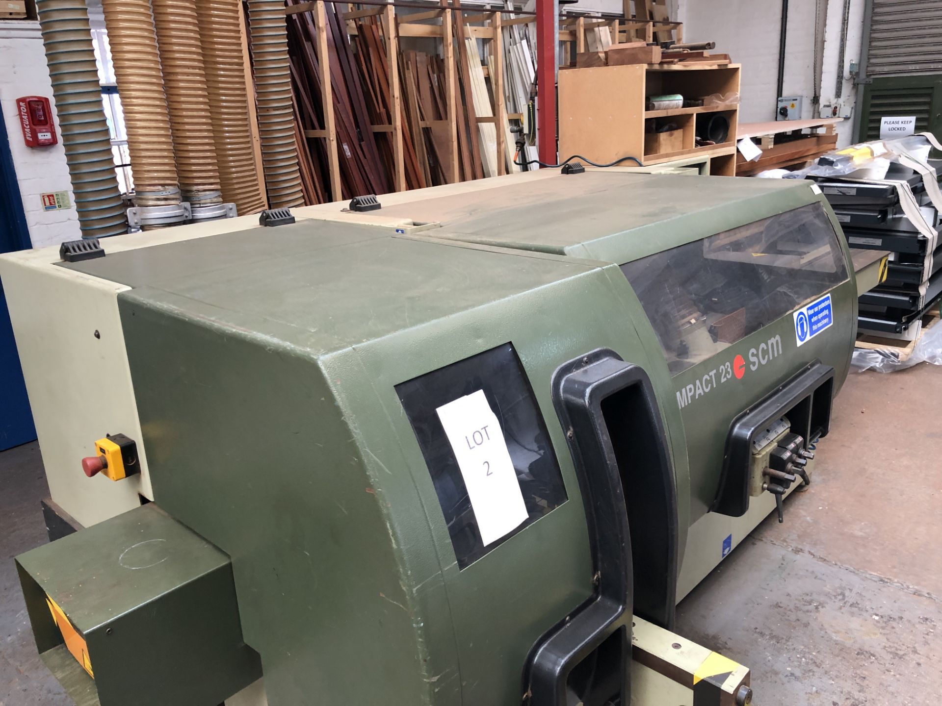 SCM Compact 23 four Sided Planer / Moulder Serial No: AB112396 (1997) 3phase (Please note: Item - Image 20 of 28