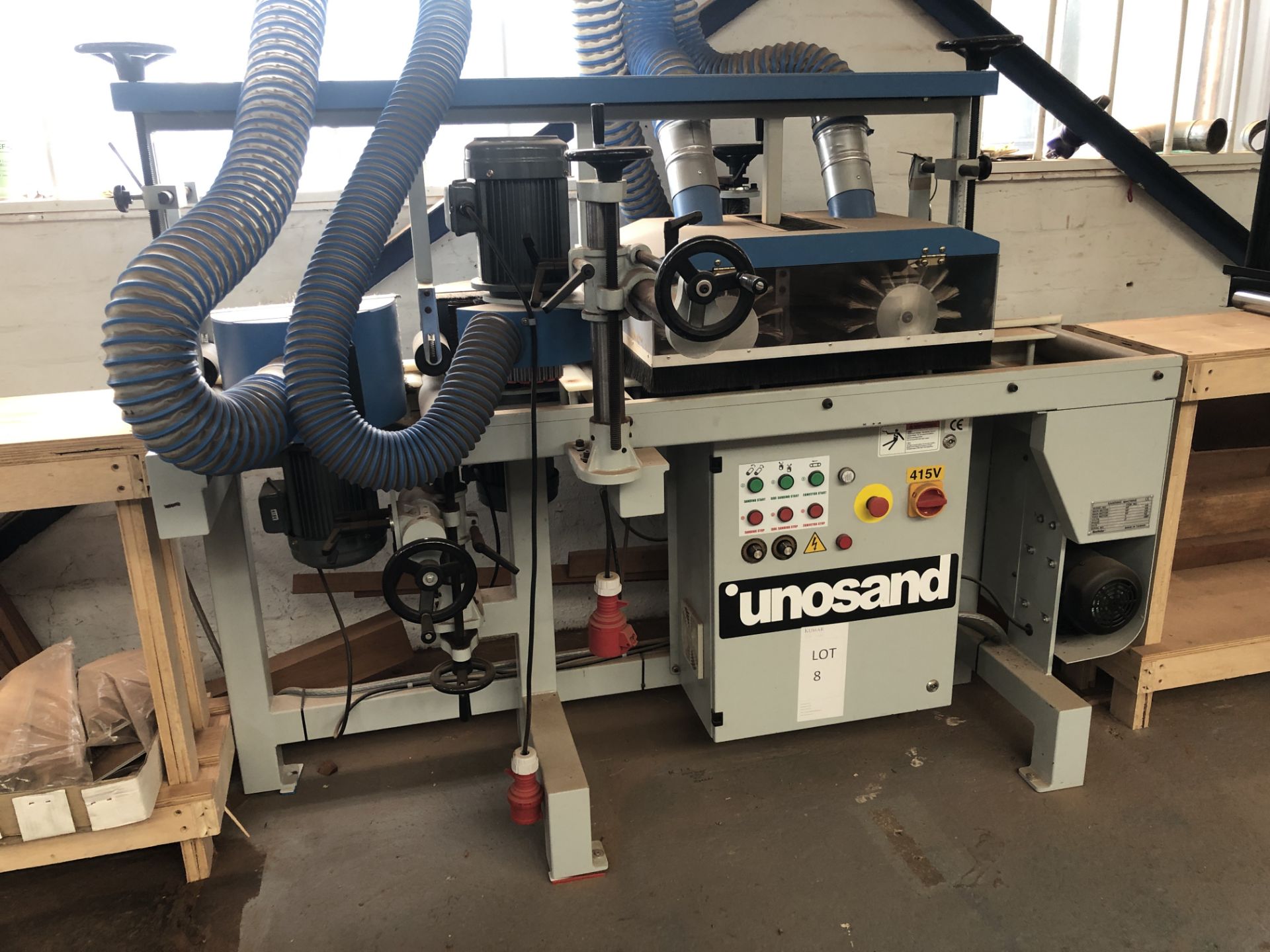 Unosand Model SL/300/55 Sanding Machine Serial No: H3074 (11/2016) 3phase(Please note: Item needs - Image 2 of 16