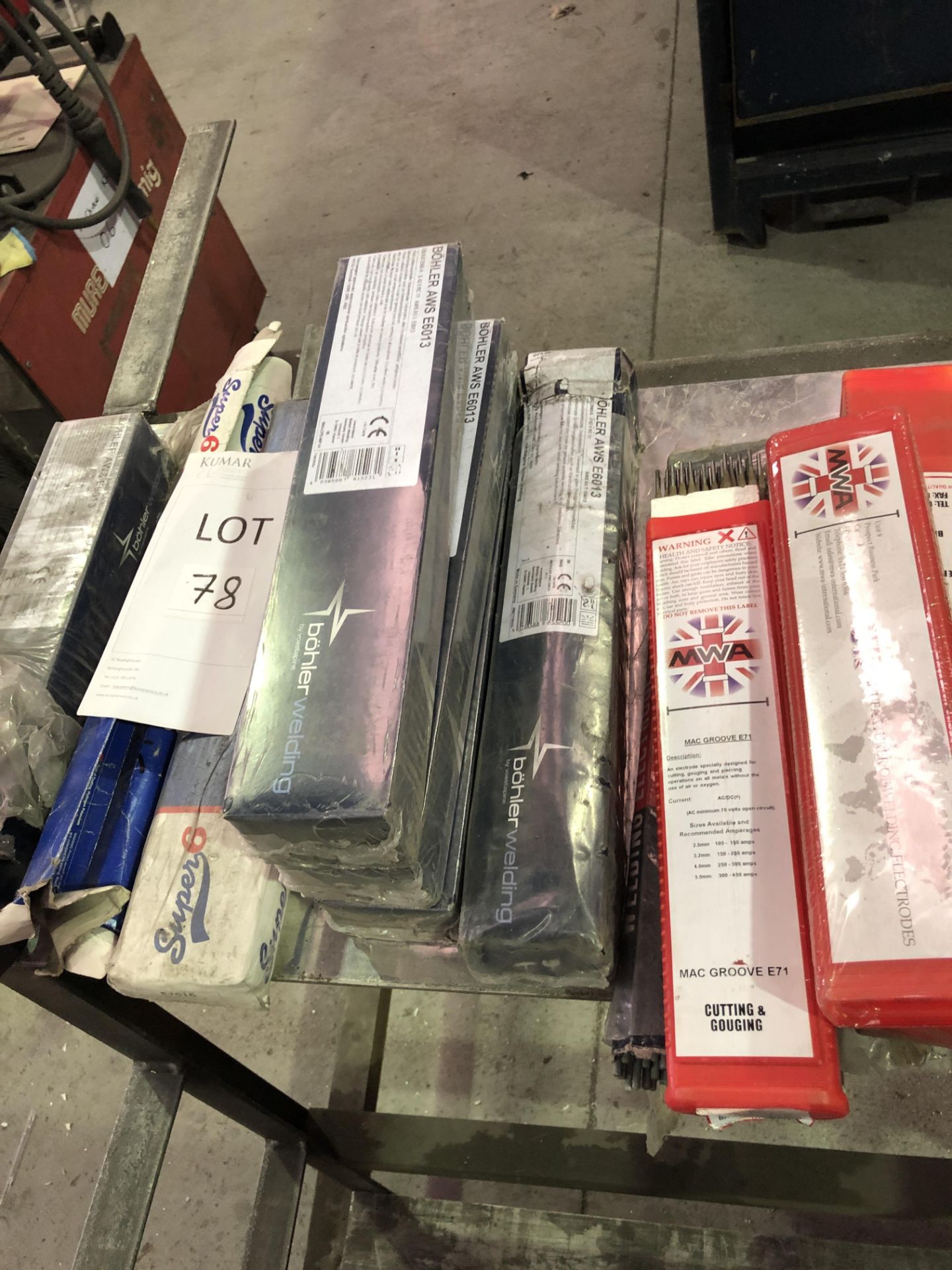 Approx 10: AWSE316L Welding Rod Packs (Please note: Collection by appointment Wednesday 27th or - Image 3 of 11