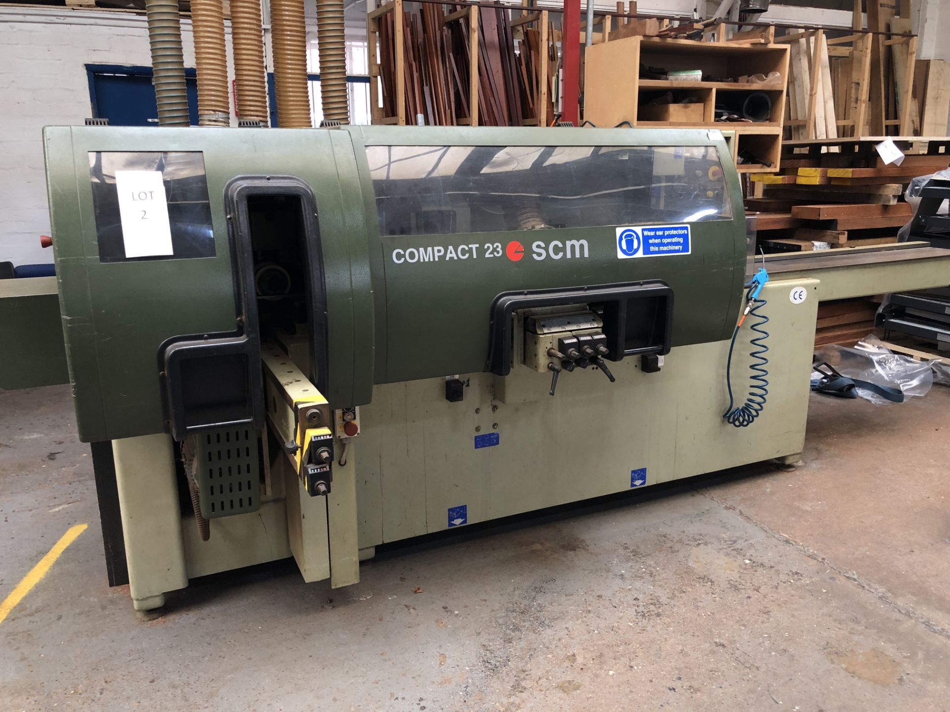 SCM Compact 23 four Sided Planer / Moulder Serial No: AB112396 (1997) 3phase (Please note: Item - Image 3 of 28