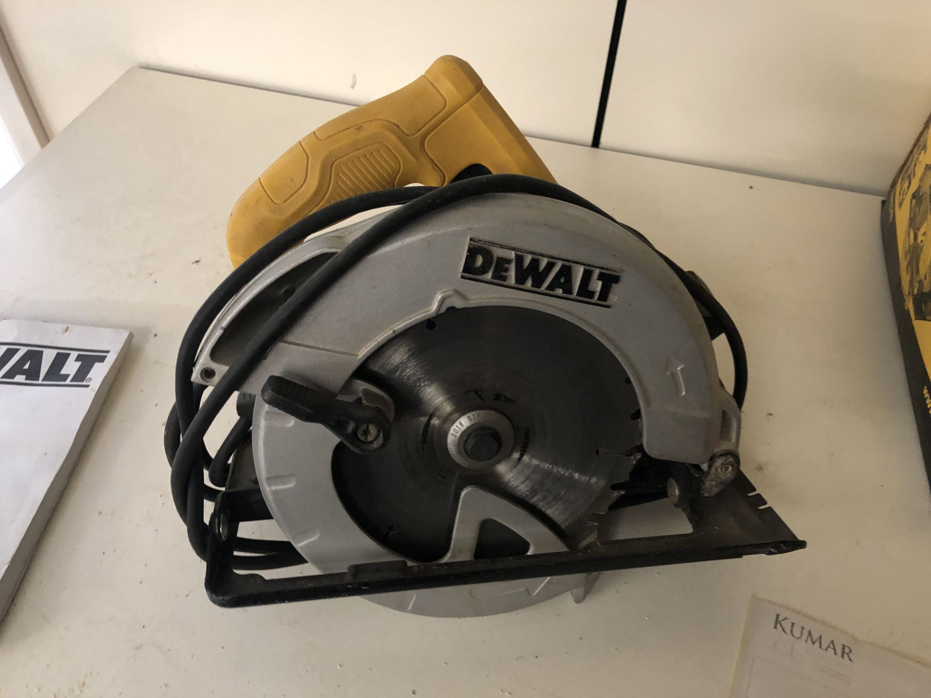 Dewalt DWE560-GB 230v Corded Circular Saw Serial No: 013016 (Please Note: Collection by - Image 6 of 8