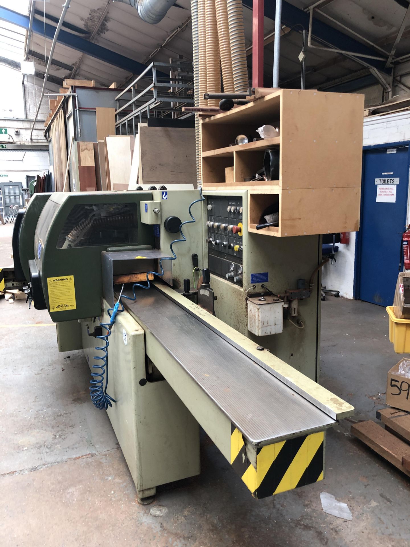 SCM Compact 23 four Sided Planer / Moulder Serial No: AB112396 (1997) 3phase (Please note: Item - Image 10 of 28