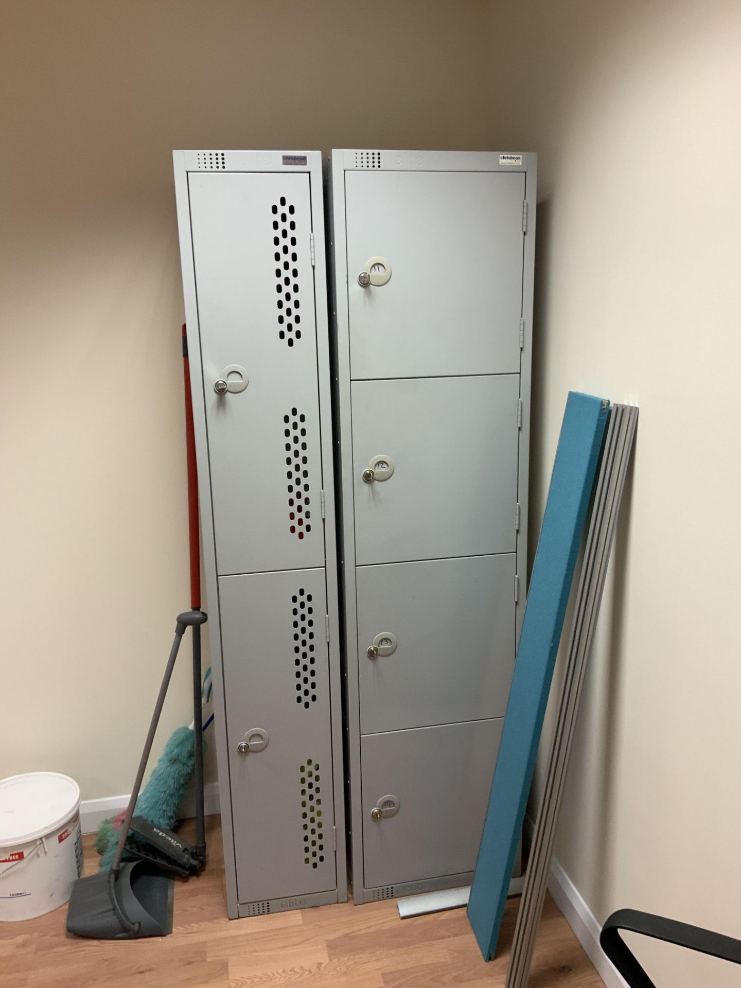 2: Various Clothes Lockers Cabinets with Keys - (Located in Telford TF7 4PL - Collection By