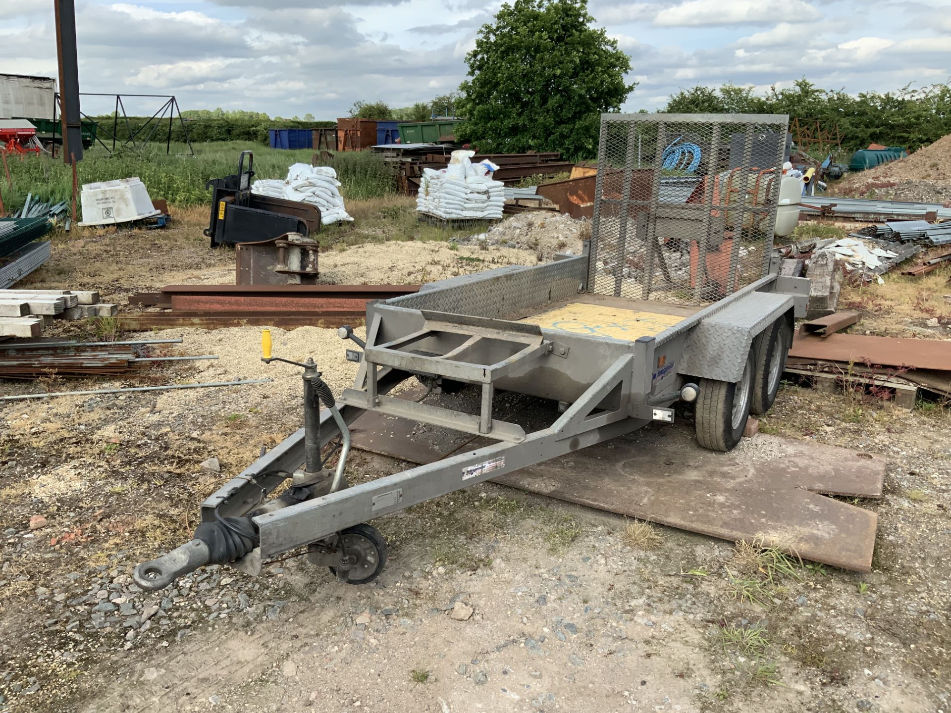 Indespension V20 Twin Axle Plant Trailer, 2,700Kg Capacity, Vin No.GG124667 (2016) - (Located in - Image 4 of 8