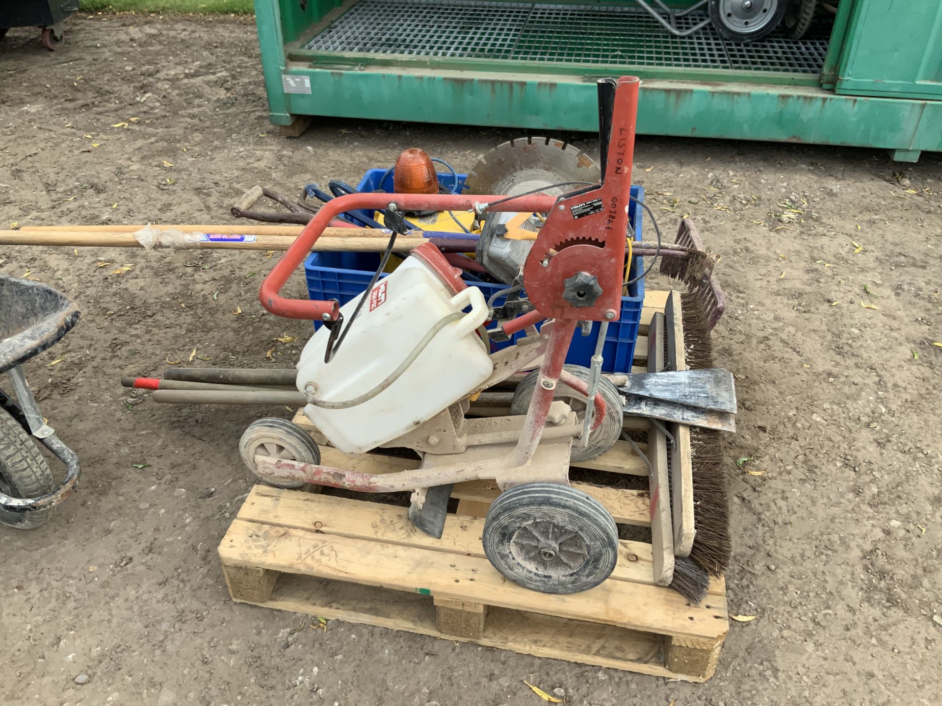 Hilti DSH-FSC 01 Floor Saw Cart for use with Hilti DSH 700 & DSH 900 Gas Saws, together with