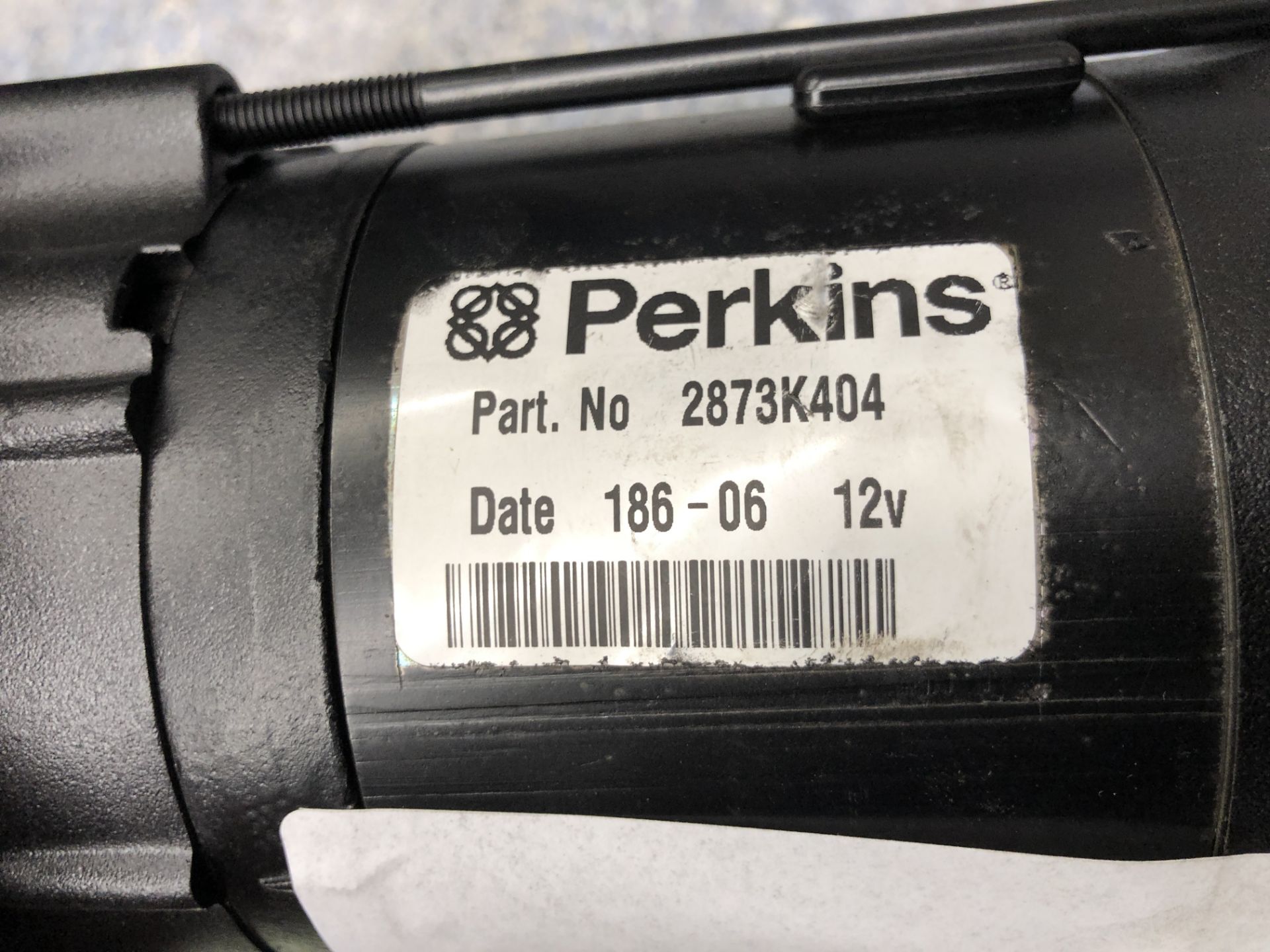 Perkins Starter Motor LRS 2206- Collection By Appointment on Wednesday 12th June 2019) - Image 3 of 7