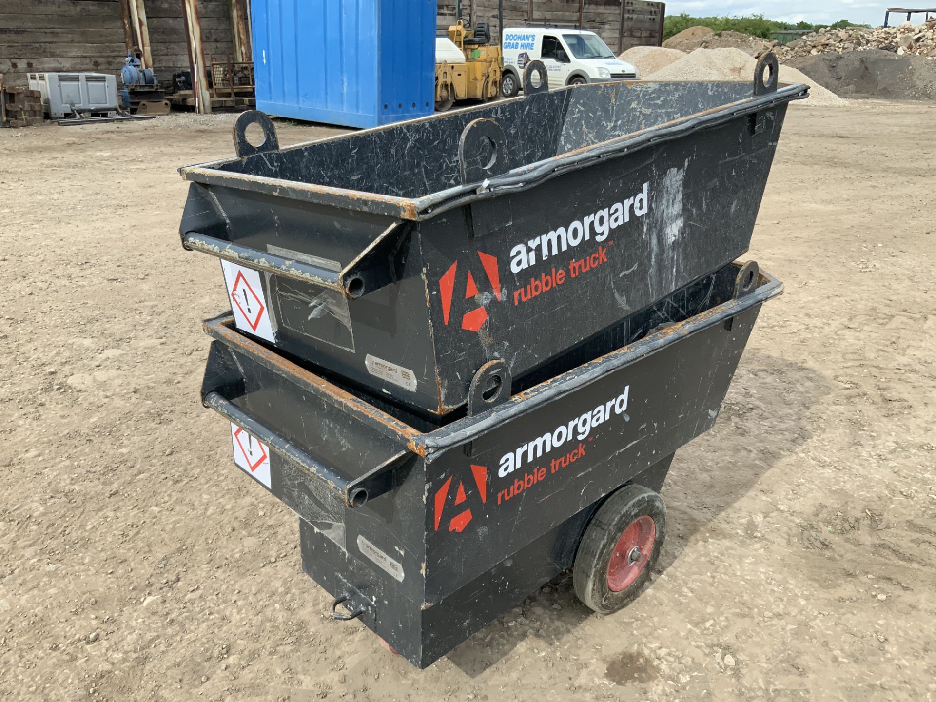 2: Armorgard, RT 400, Range Rubble Trucks, SWL 750Kg, Serial No.Z27873 & Z27409 (2018) - (Located in - Image 2 of 7