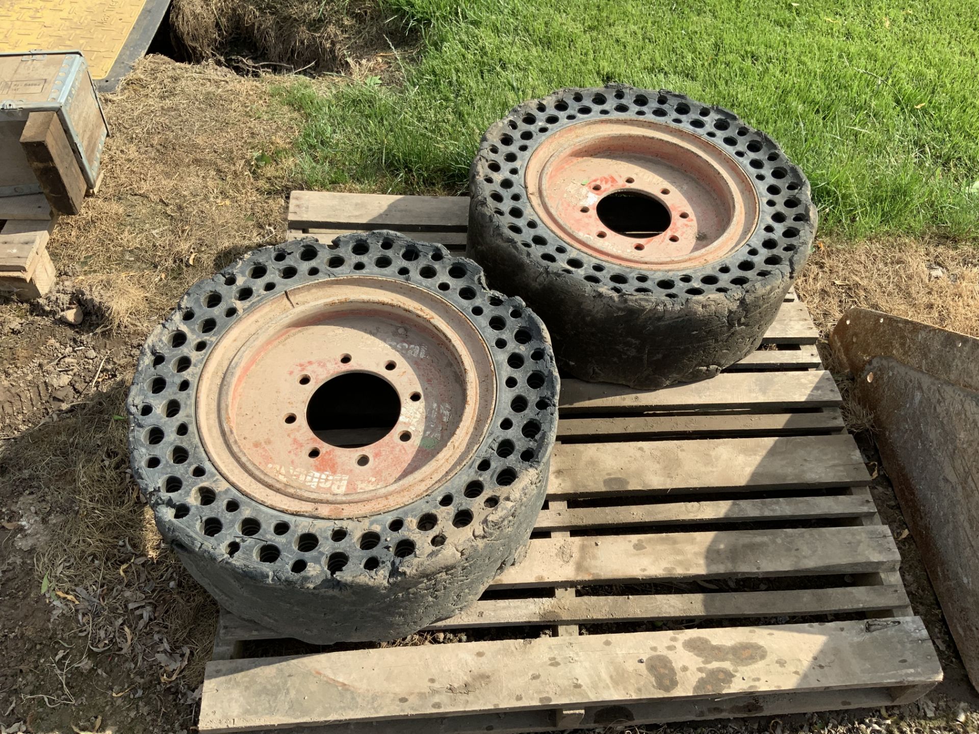 2: Bobcat Wheels & Tyres - (Located in Derby DE72 3RD - Collection By Appointment on Wednesday