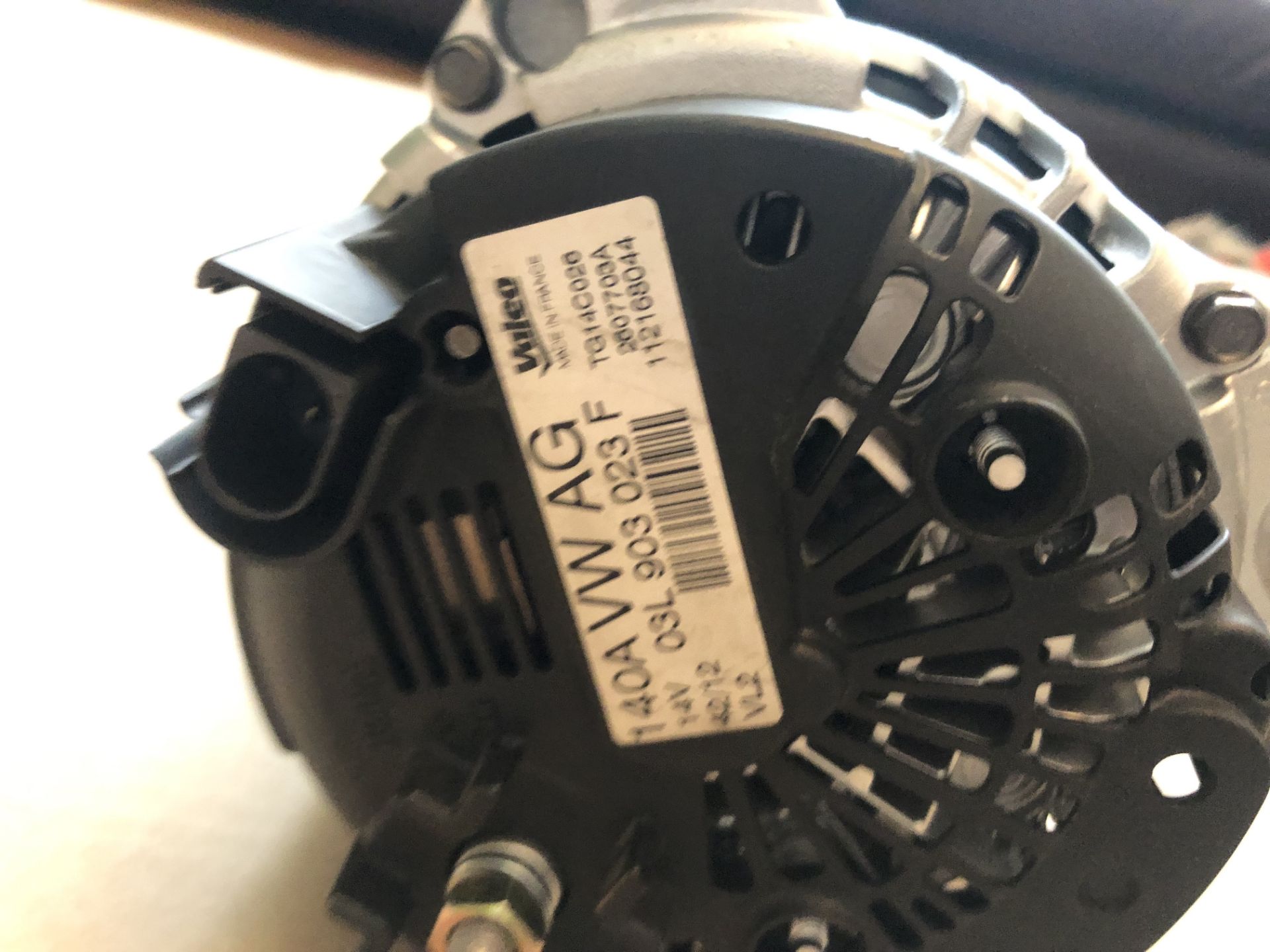 Valeo Starter Motor Serial No: 03L903 023F - - Collection By Appointment on Wednesday 12th June - Image 3 of 5