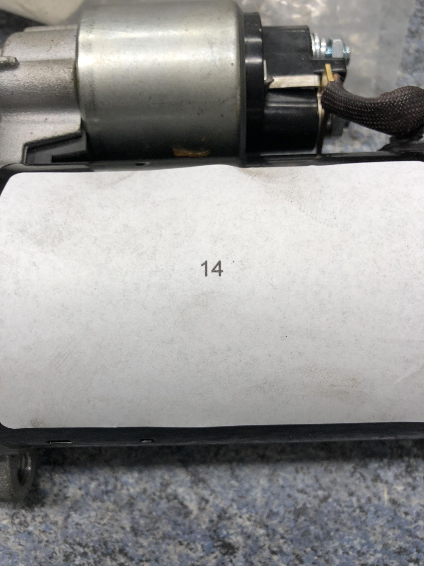 Make Unknown Starter Motor MJR003504 LRT134 - Collection By Appointment on Wednesday 12th June