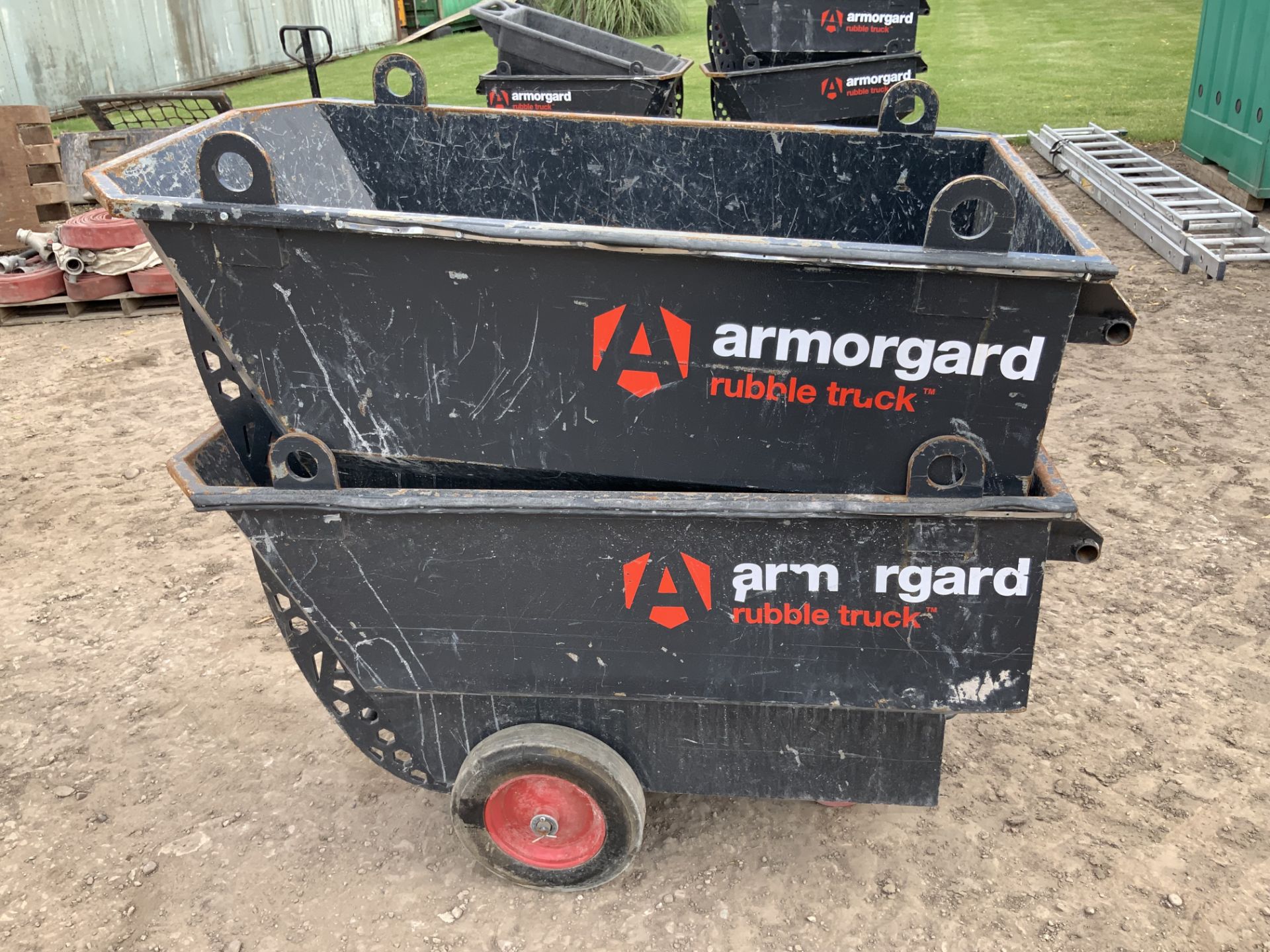 2: Armorgard, RT 400, Range Rubble Trucks, SWL 750Kg, Serial No.Z27873 & Z27409 (2018) - (Located in - Image 4 of 7