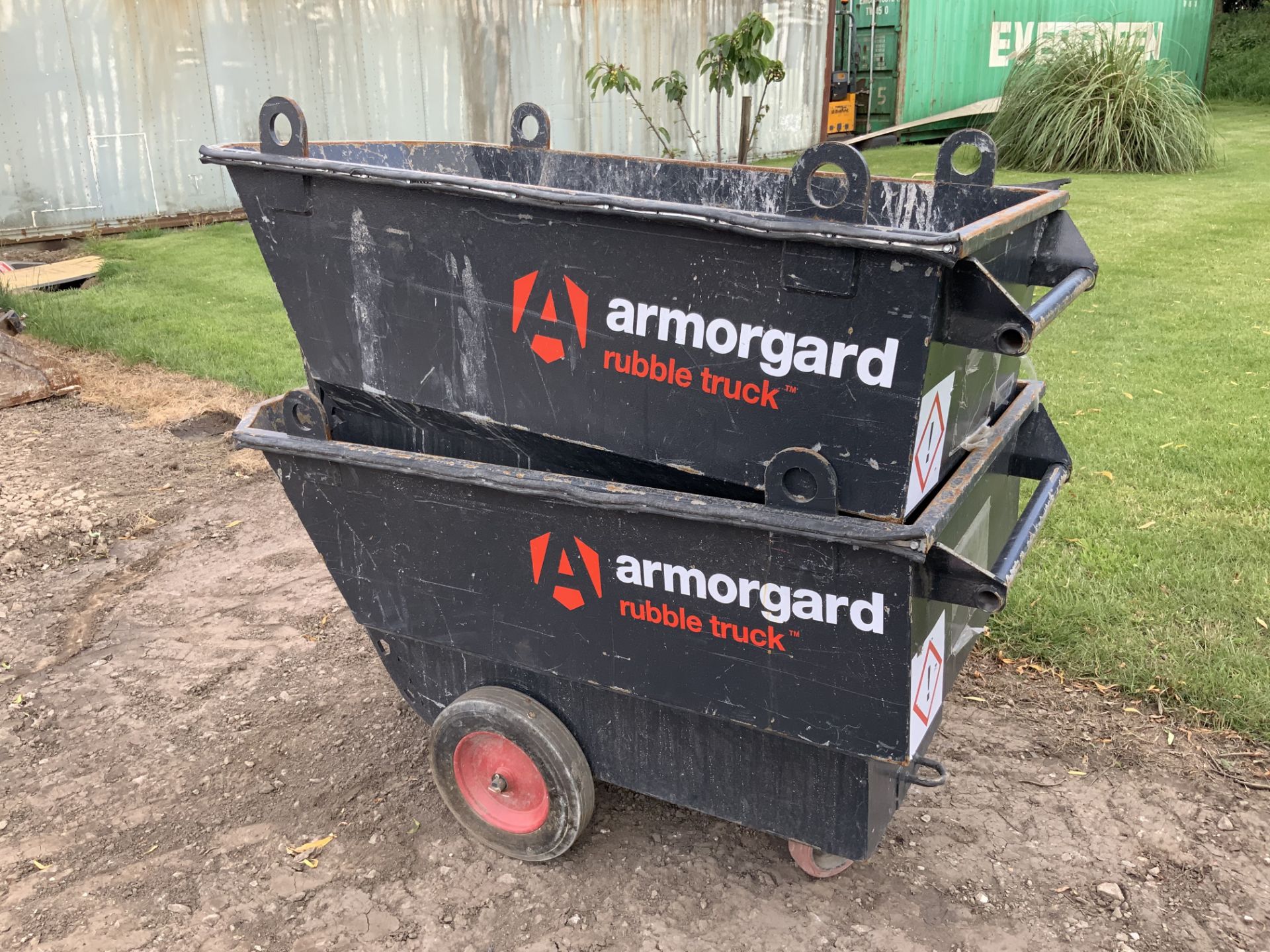 2: Armorgard, RT 400, Range Rubble Trucks, SWL 750Kg, Serial No.Z27408 & Z27875 (2018) - (Located in - Image 2 of 7