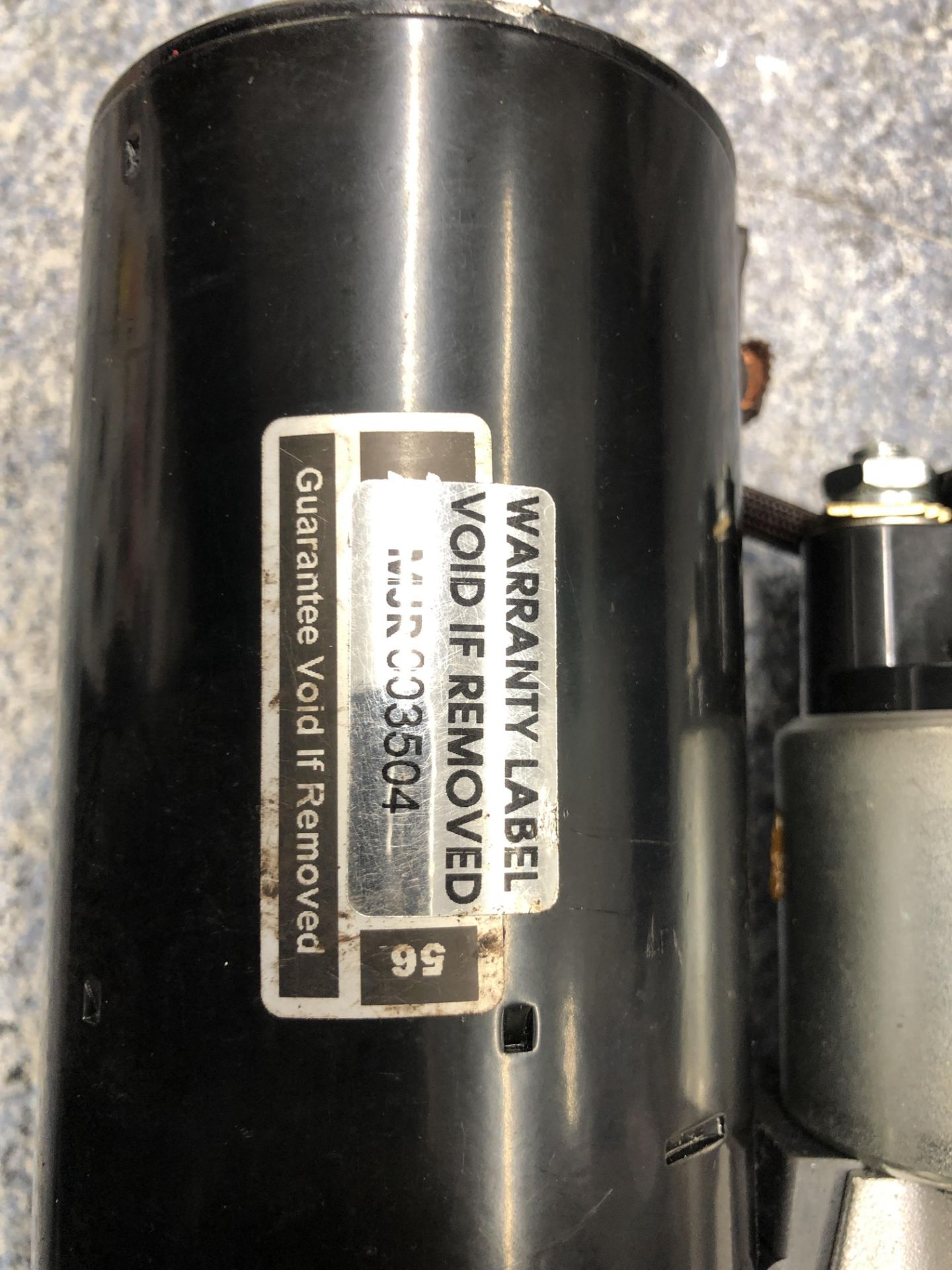 Make Unknown Starter Motor MJR003504 LRT134 - Collection By Appointment on Wednesday 12th June - Image 4 of 5