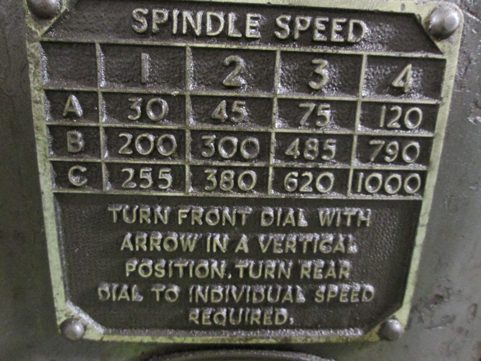 Swift-Sentinel Gap Bed Centre Lathe (Gap piece missing, size 360 x 410 mm) Distance between - Image 11 of 13