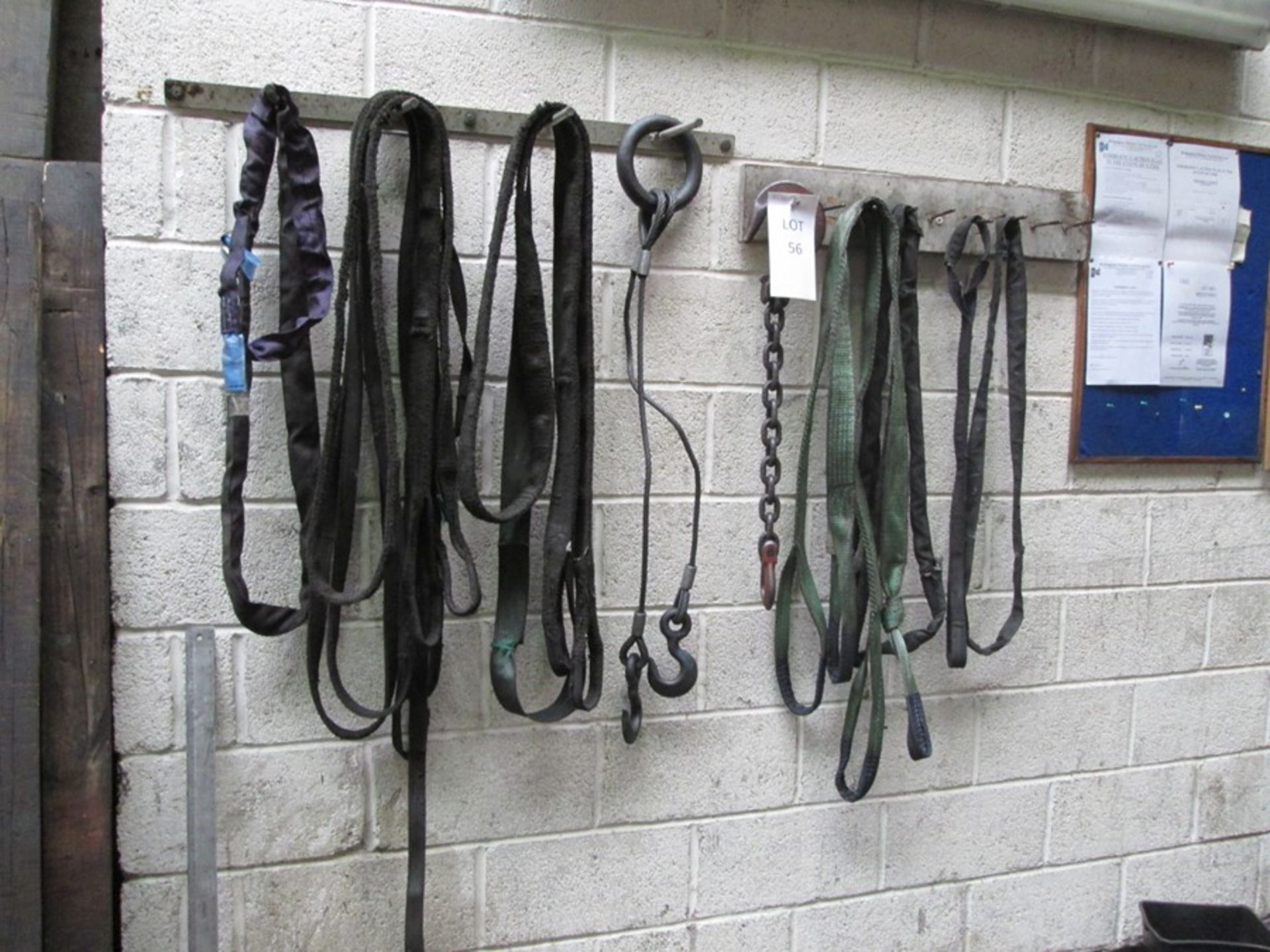 Various Lifting Slings and Ratchet Straps