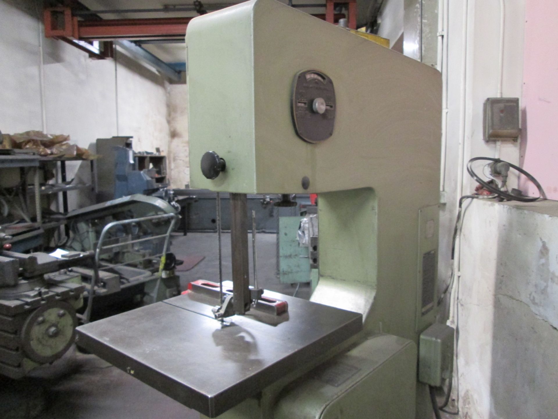 Startrite 20 RWF Vertical Bandsaw, Table size 530 mm x 530 mm, Throat 505 mm, Blade welding - Image 6 of 10