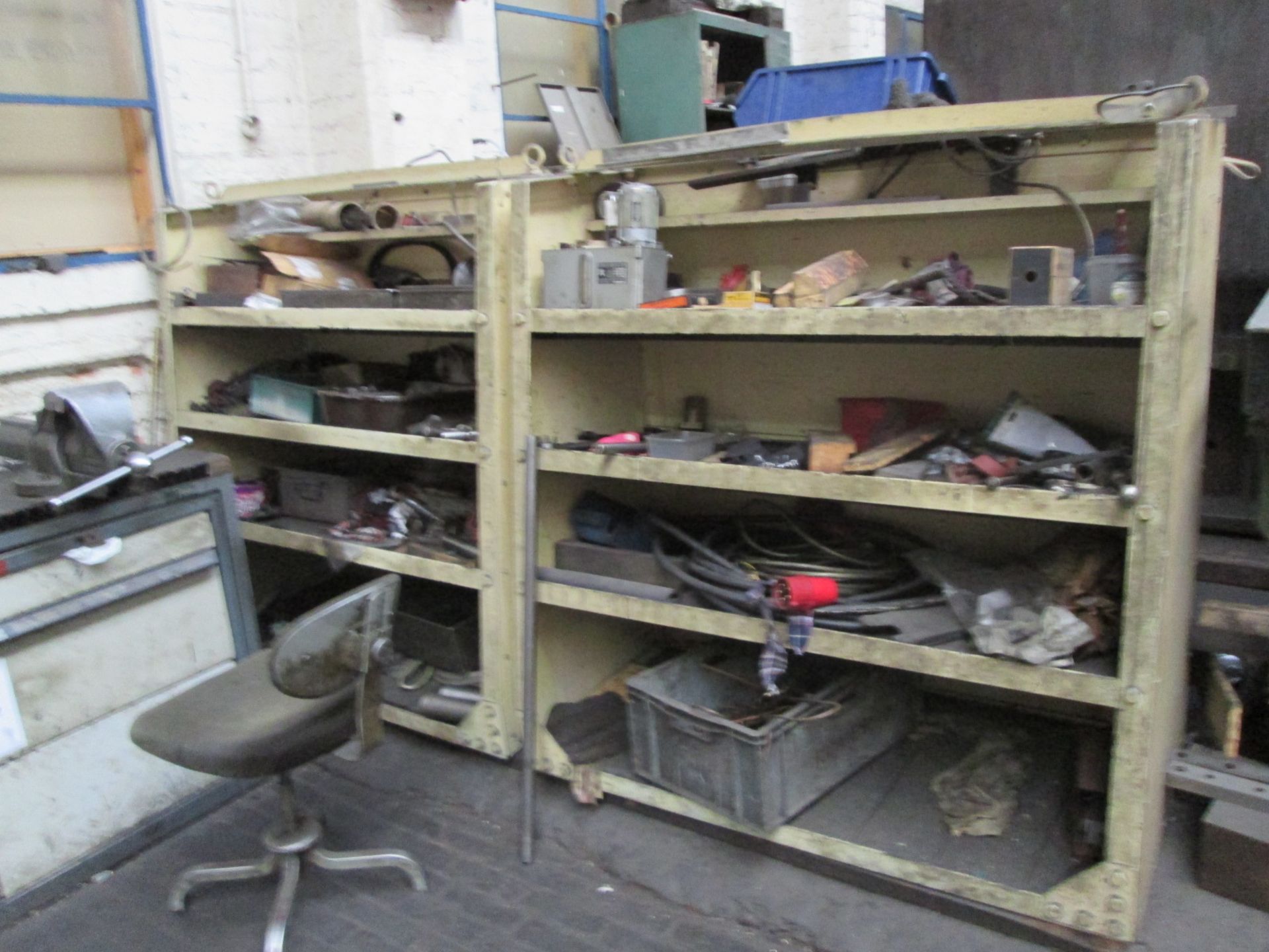 Work Bench, Tool Cabinet and Storage Shelving - Image 4 of 5