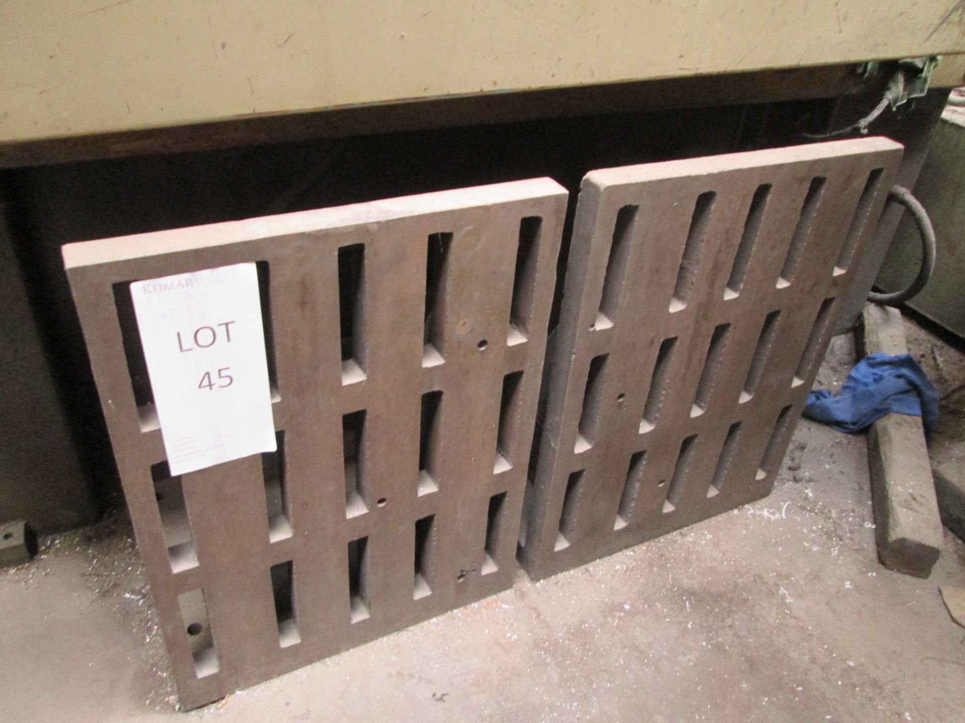 Pair of Angle Plates, size 450 mm x 610 mm