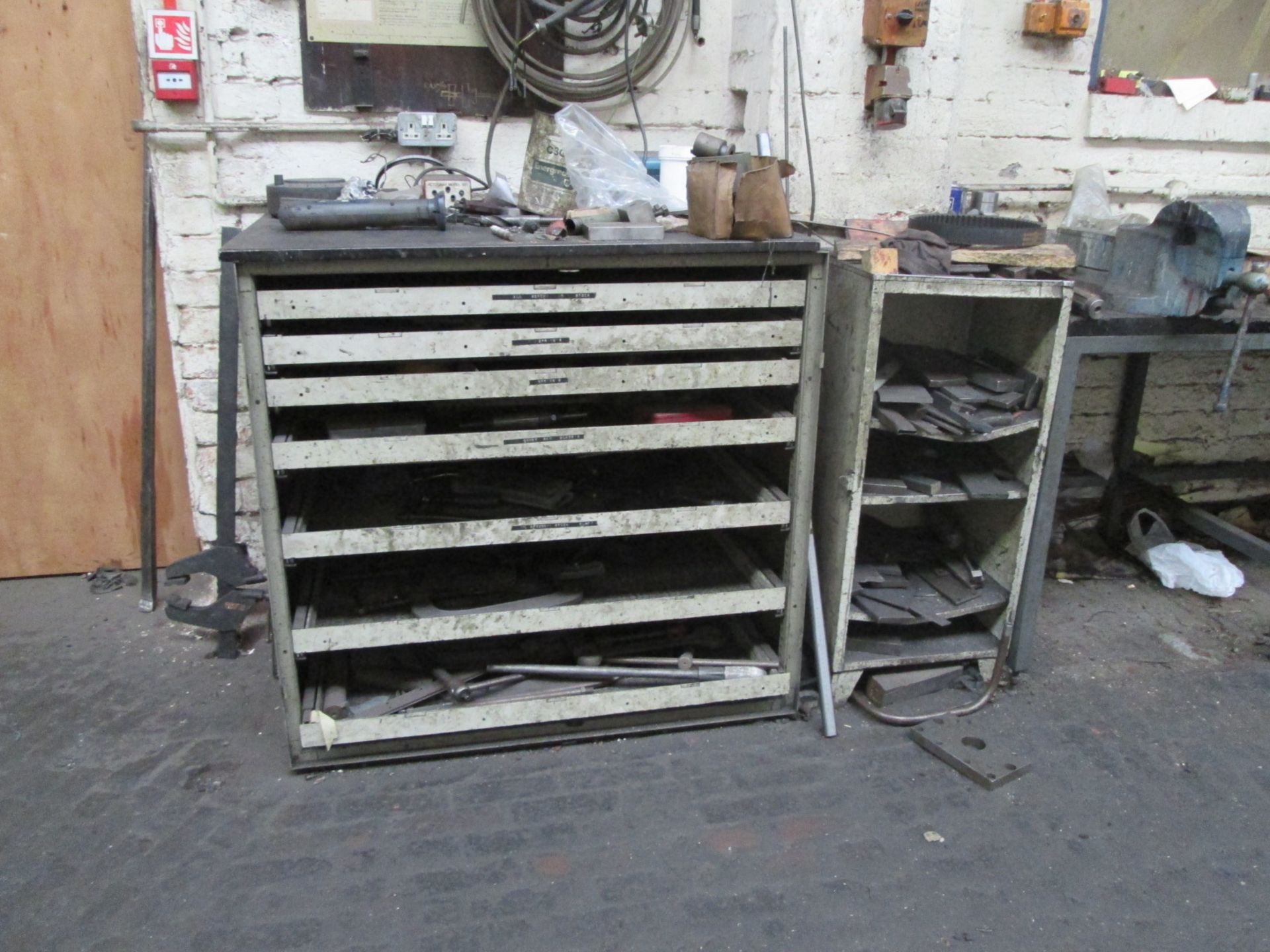 Work Bench, Tool Cabinet and Storage Shelving - Image 2 of 5