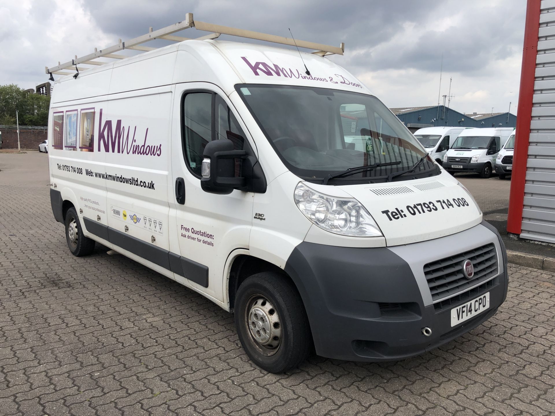 Fiat Ducato 35 Multijet LWB 2,287cc Diesel, 6 Speed Manual, Panel Van with Glass Roof Rack - Image 2 of 31