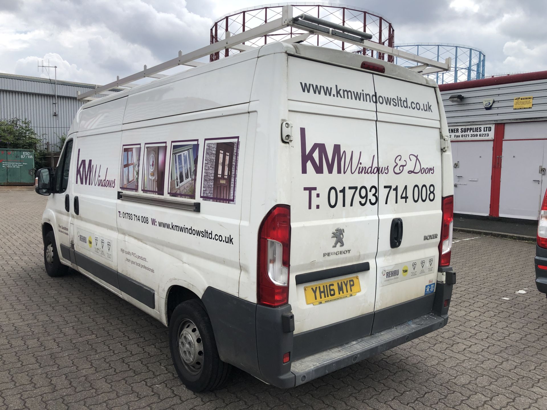 Peugeot Boxer 335 L3 Professional, 2,198cc Diesel, 6 Speed Manual, Panel Van with Glass Roof Rack - Image 8 of 32