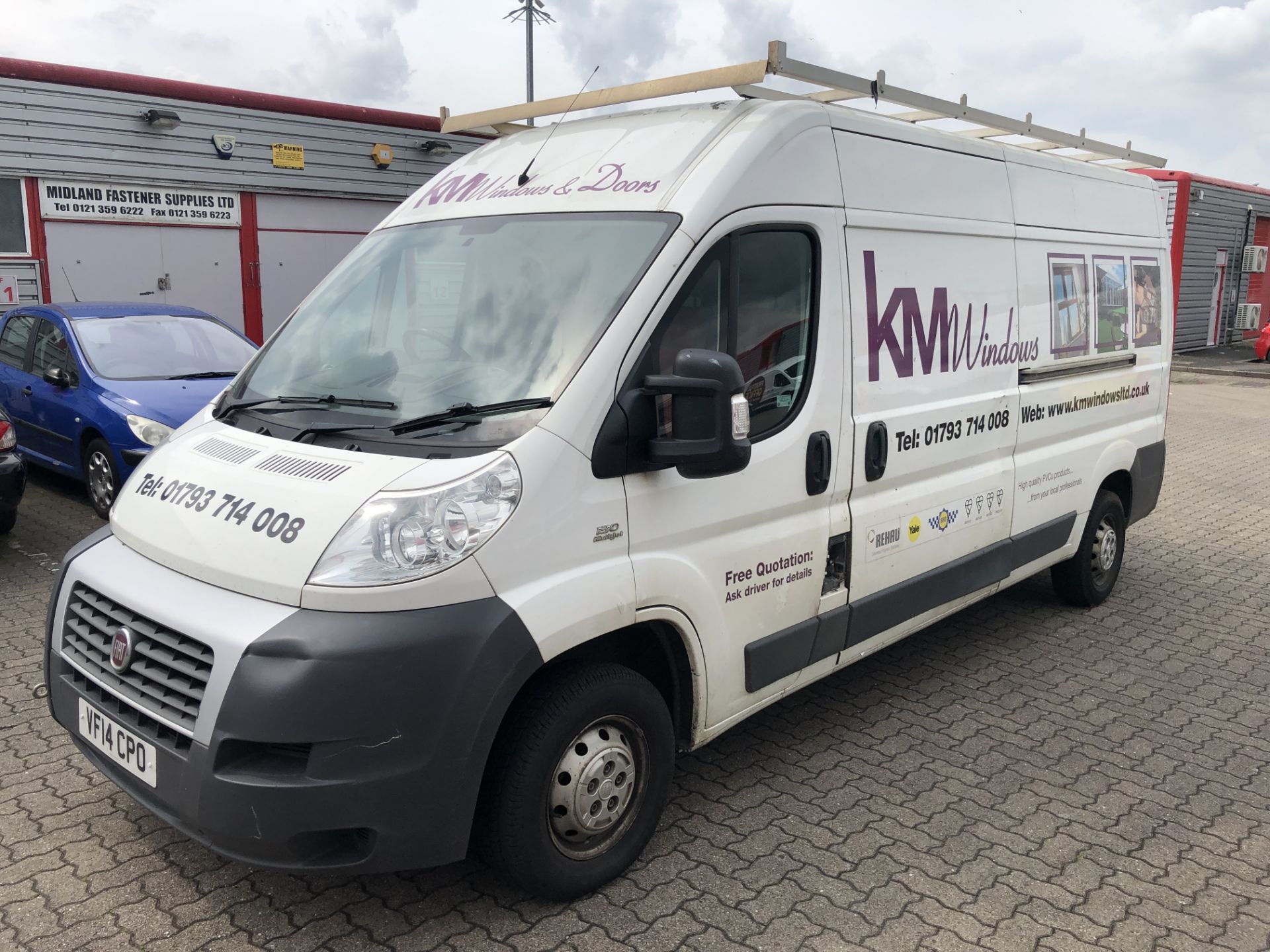 Fiat Ducato 35 Multijet LWB 2,287cc Diesel, 6 Speed Manual, Panel Van with Glass Roof Rack - Image 15 of 31