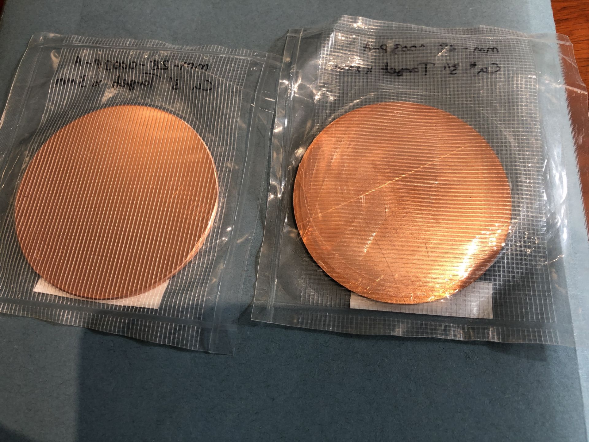 2: Copper Sputtering Targets - Purity 99.99% 3" Diameter x 3mm Thick I New Target - Weight 100g 1 - Image 5 of 9