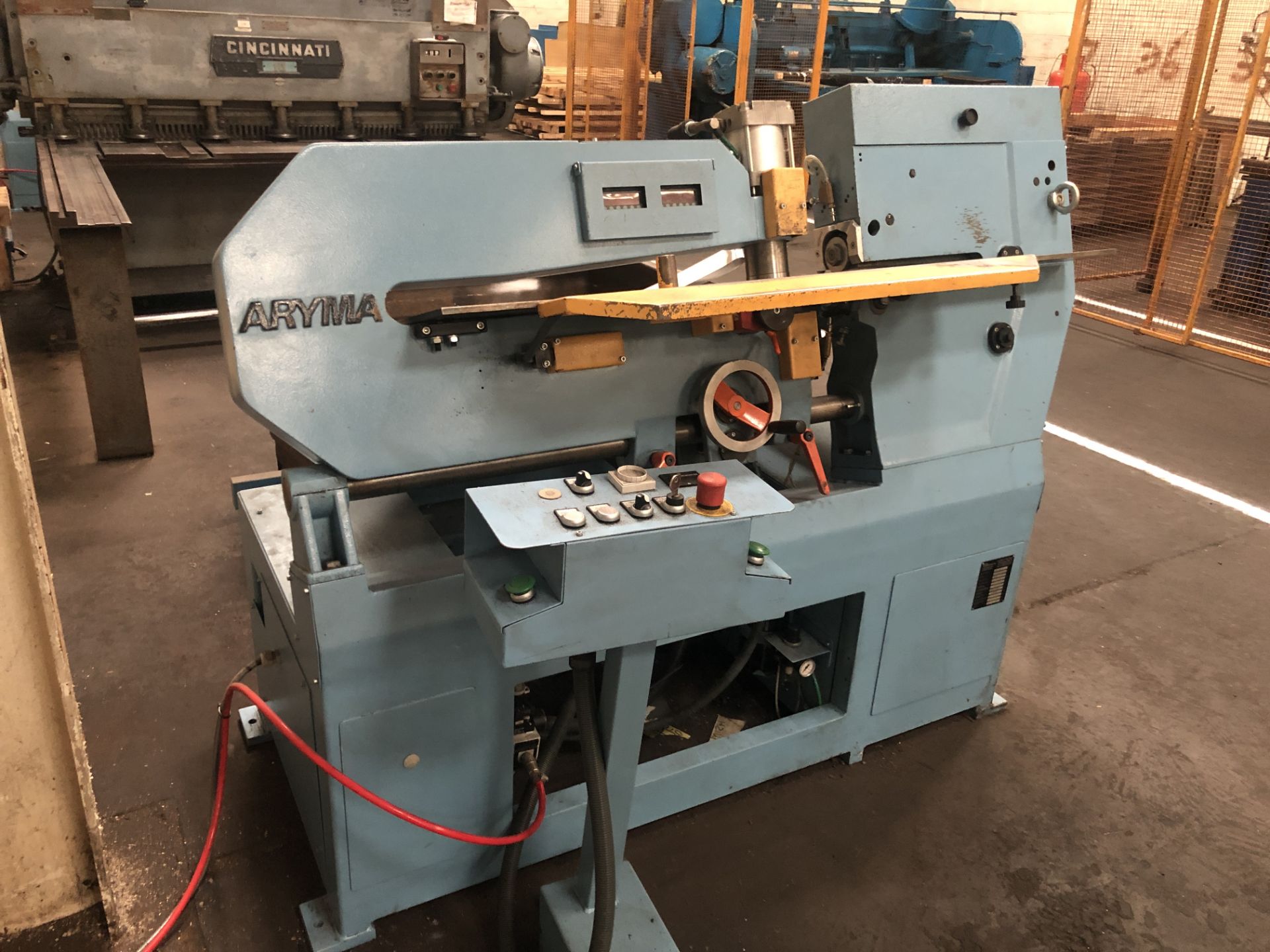 Aryma Model KS3 -1000 Circular Shear, Serial No 479 43, Max Diameter 1250mm, (2009) - Image 4 of 9