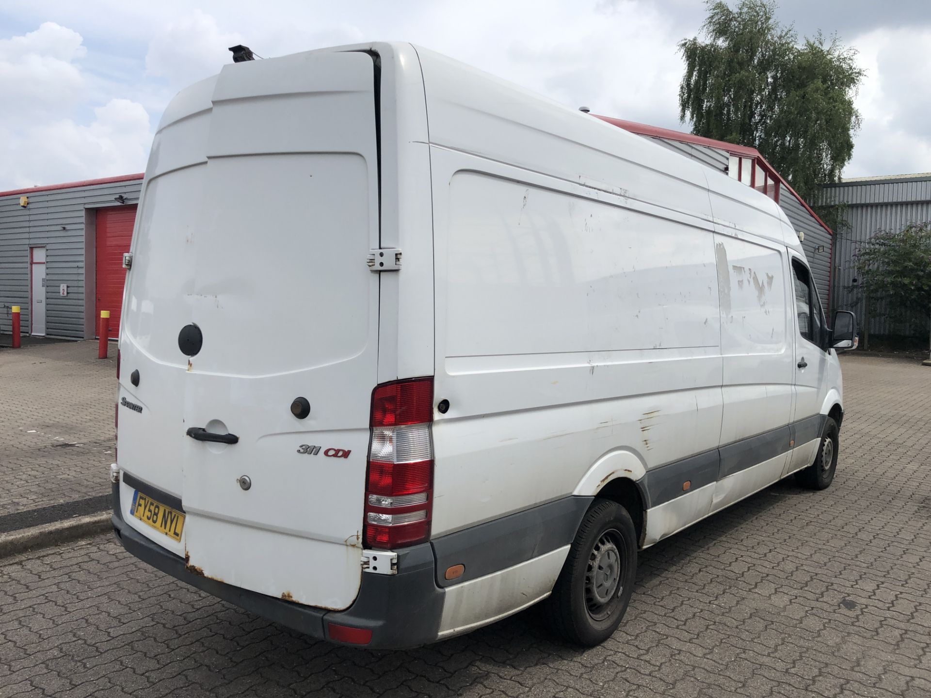 Mercedes Sprinter 311 Cdi LWB Panel Van, Registration No. FY58 NYL - Image 12 of 32