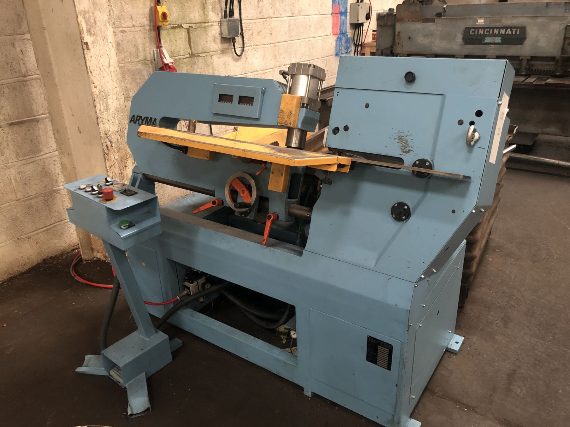 Aryma Model KS3 -1000 Circular Shear, Serial No 479 43, Max Diameter 1250mm, (2009)