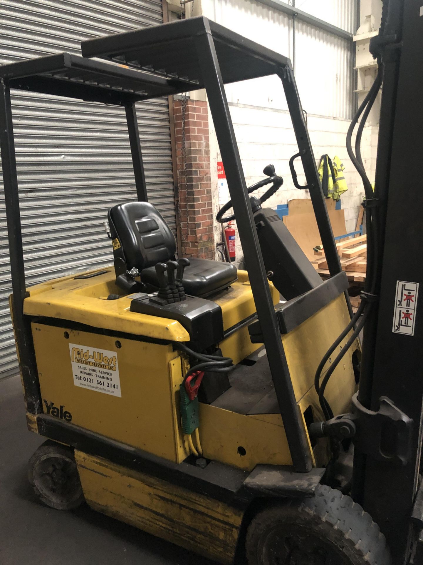 Yale ERC 25A GR Fork Truck, Serial No: E108 A01514R - Image 5 of 13