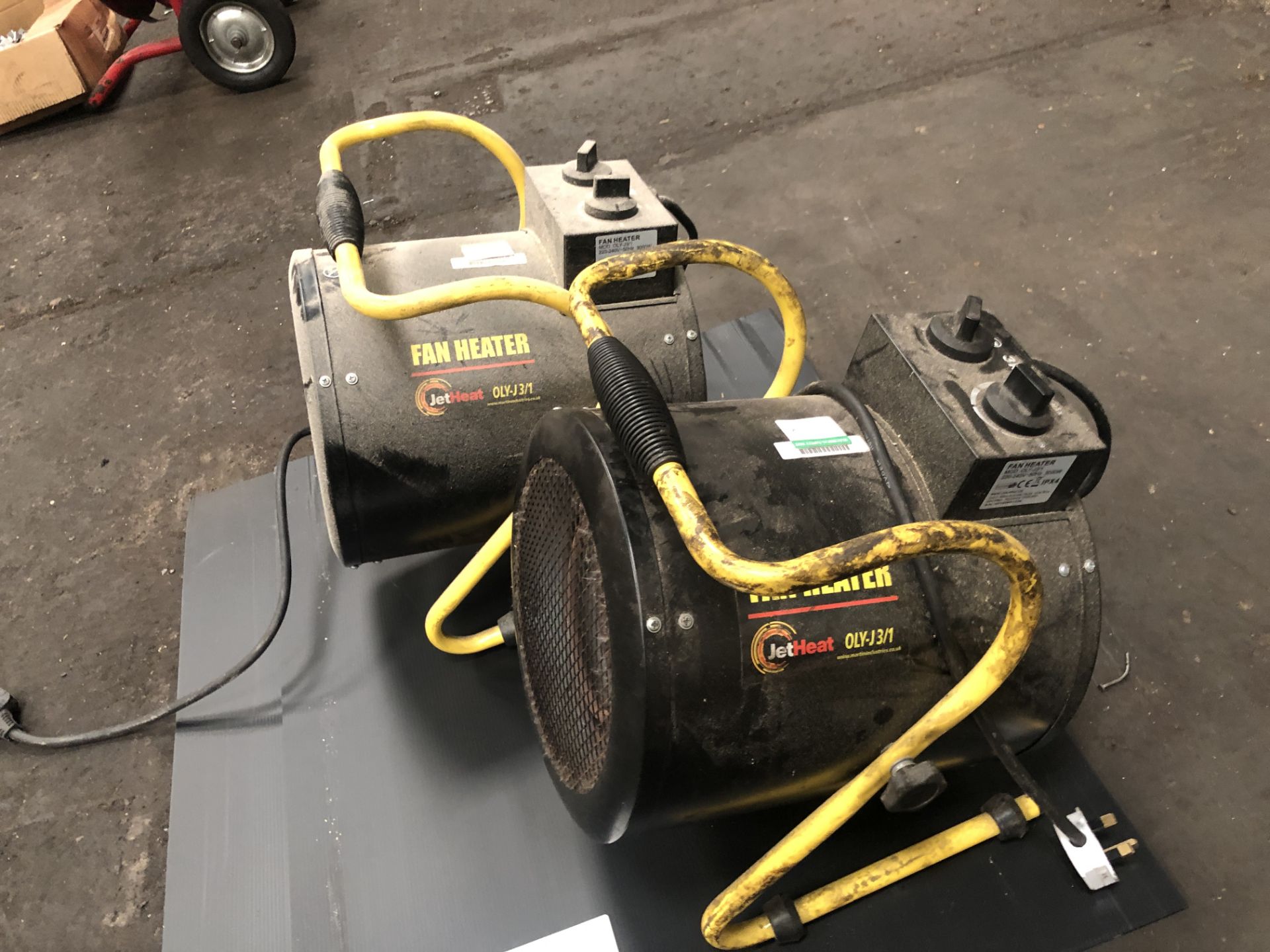 2: Jet Heat OLY-J3/1 Fan Heaters