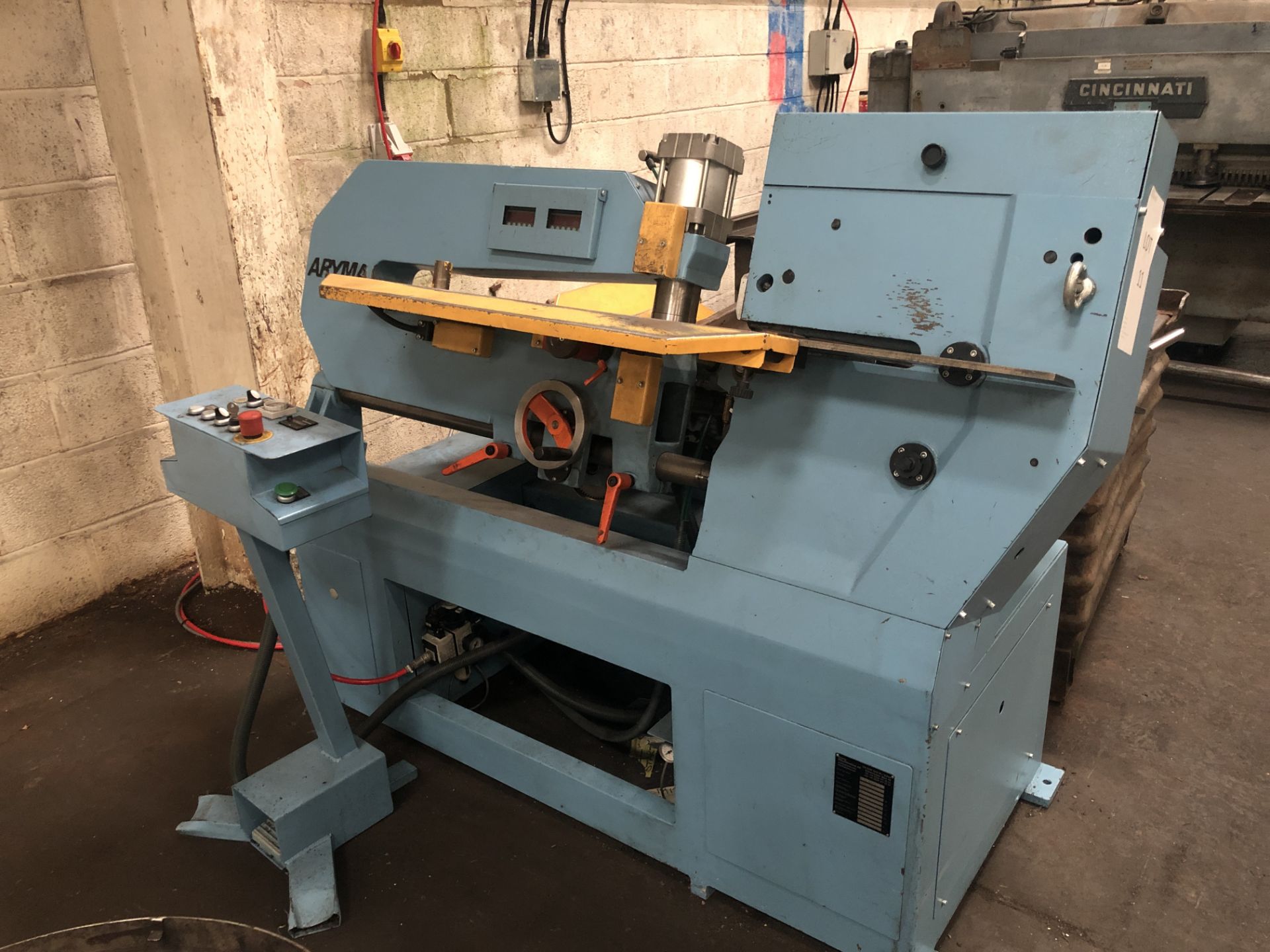 Aryma Model KS3 -1000 Circular Shear, Serial No 479 43, Max Diameter 1250mm, (2009) - Image 2 of 9