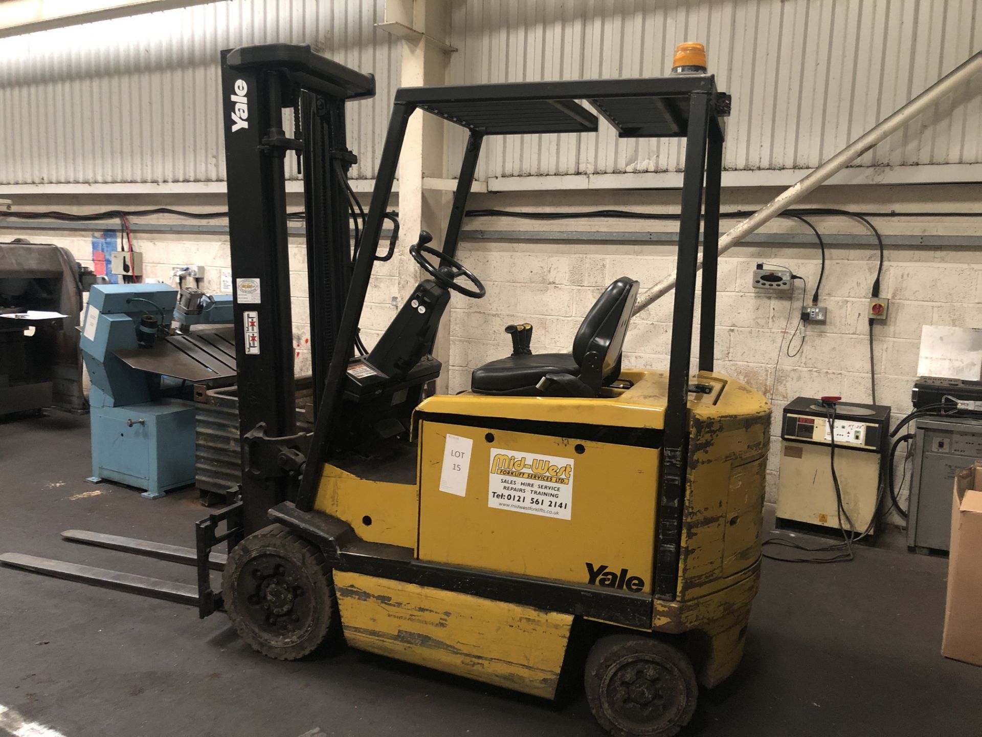 Yale ERC 25A GR Fork Truck, Serial No: E108 A01514R - Image 3 of 13