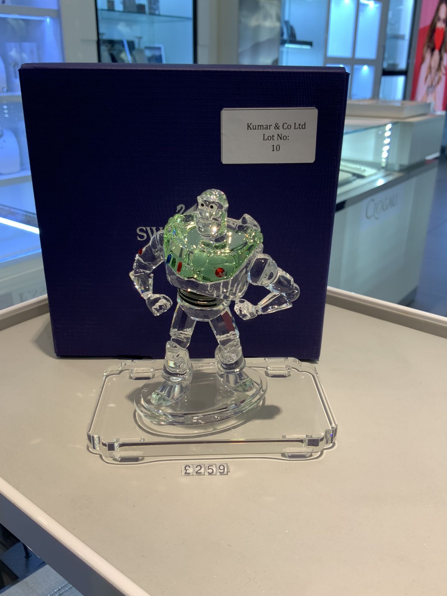 Swarovski Crystal Disney Buzz Lightyear Figurine RRP £259 - Image 3 of 3