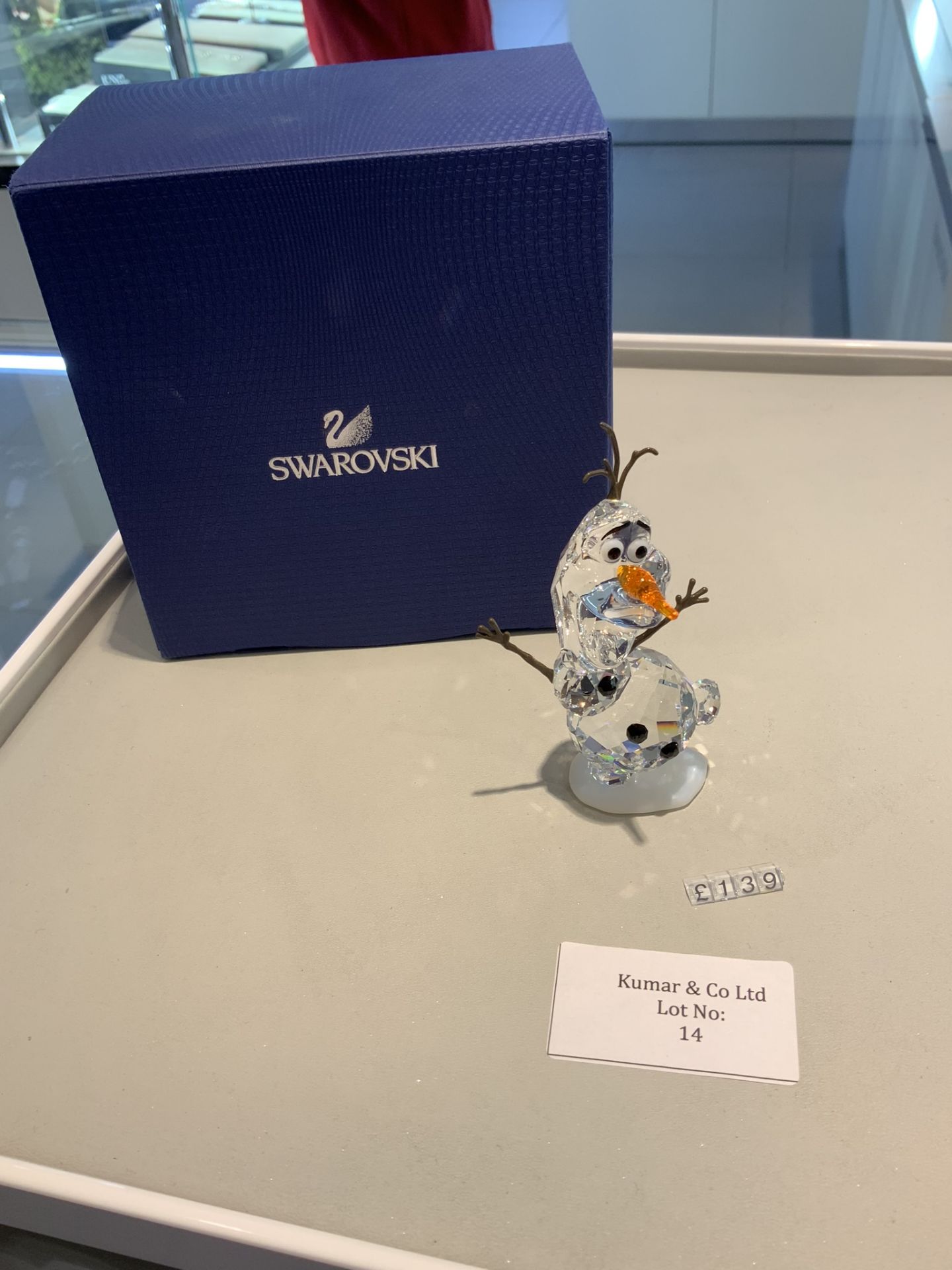 Swarovski Crystal Disney Olaf Figurine RRP £139 - Image 2 of 4