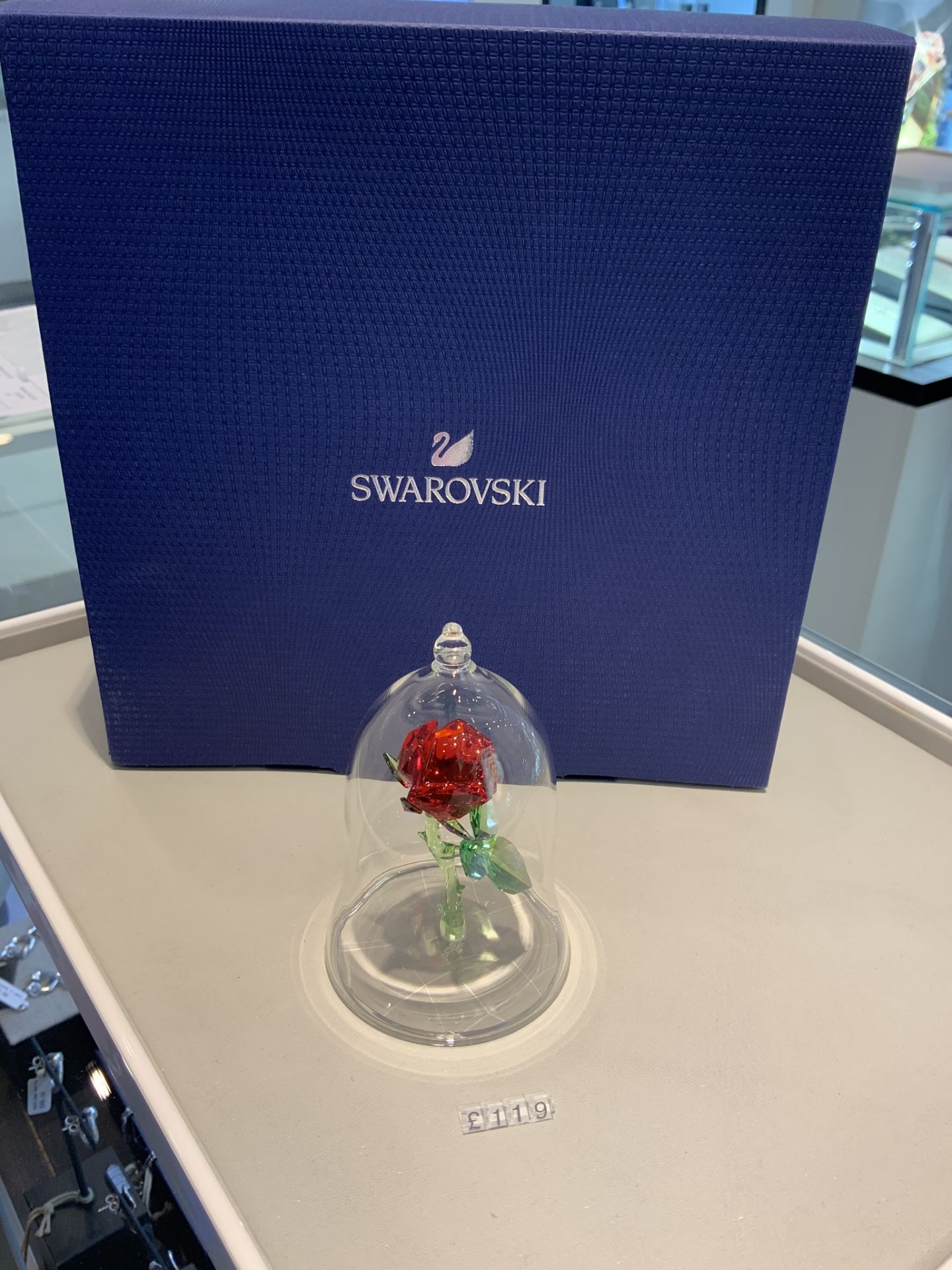 Swarovski Crystal Disney Enchanted Rose Figurine RRP £119 - Image 3 of 5