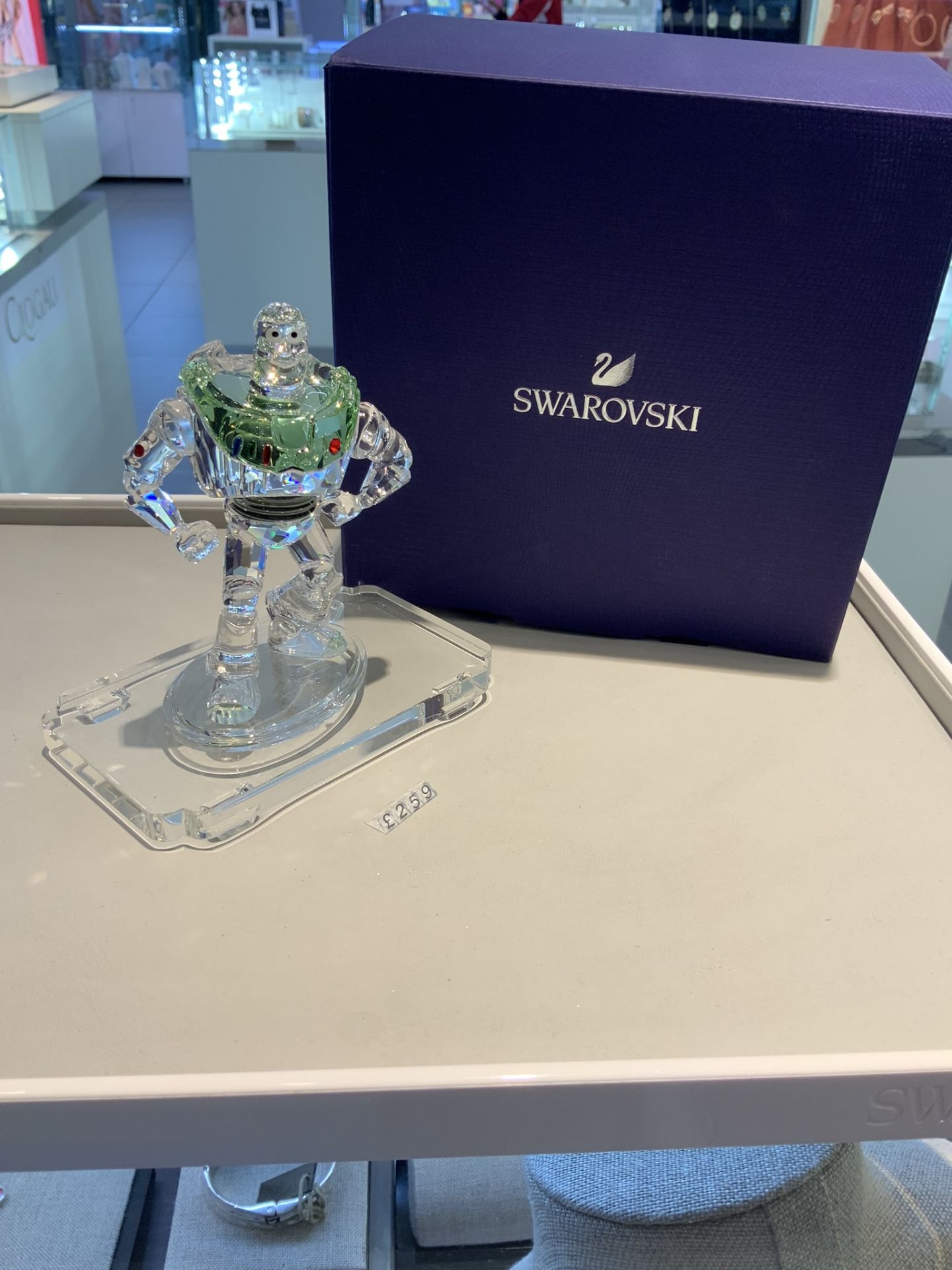 Swarovski Crystal Disney Buzz Lightyear Figurine RRP £259 - Image 2 of 3