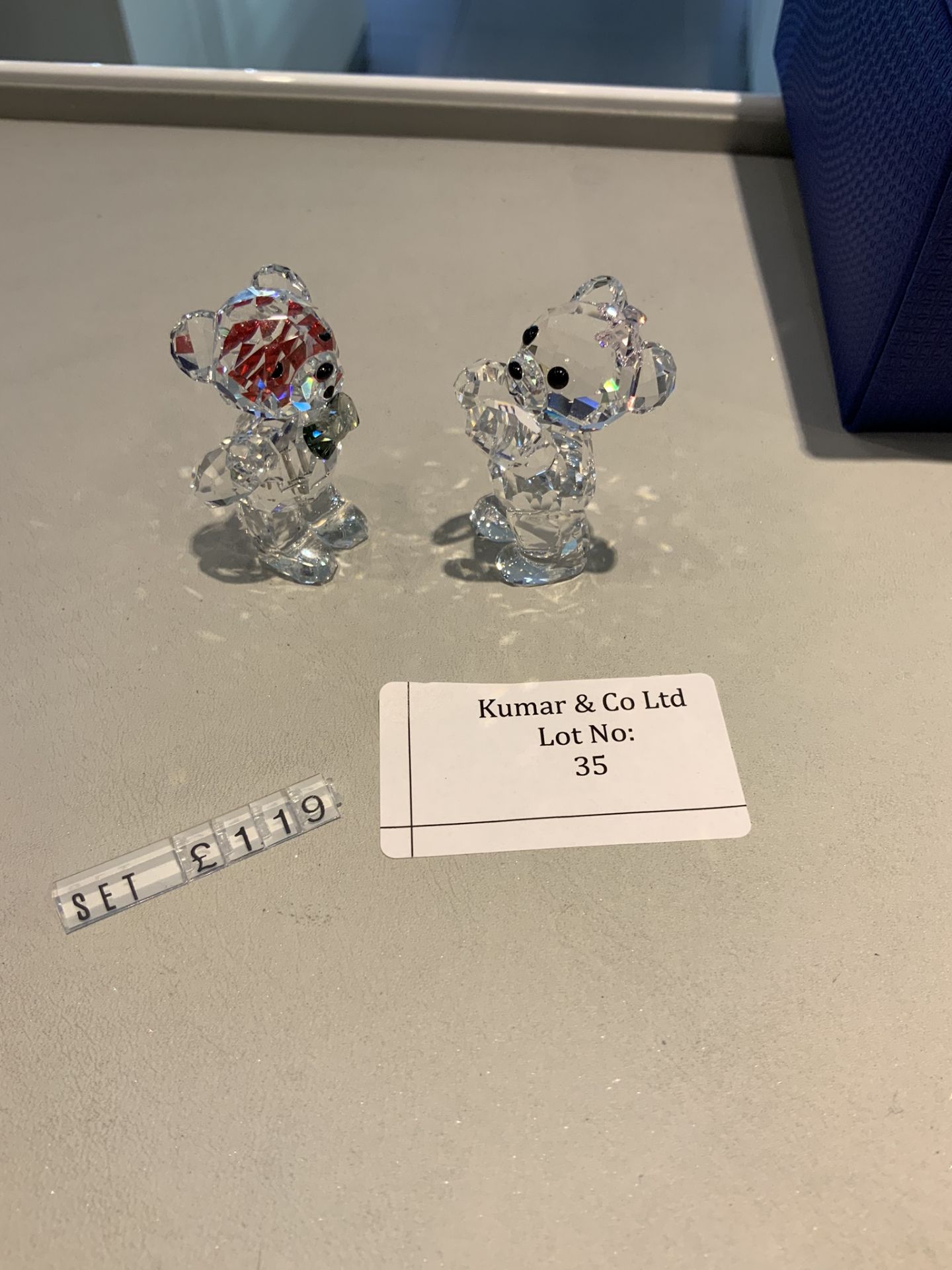 Swarovski Crystal Kris Bear - A Lovely Surprise Figurines RRP £119